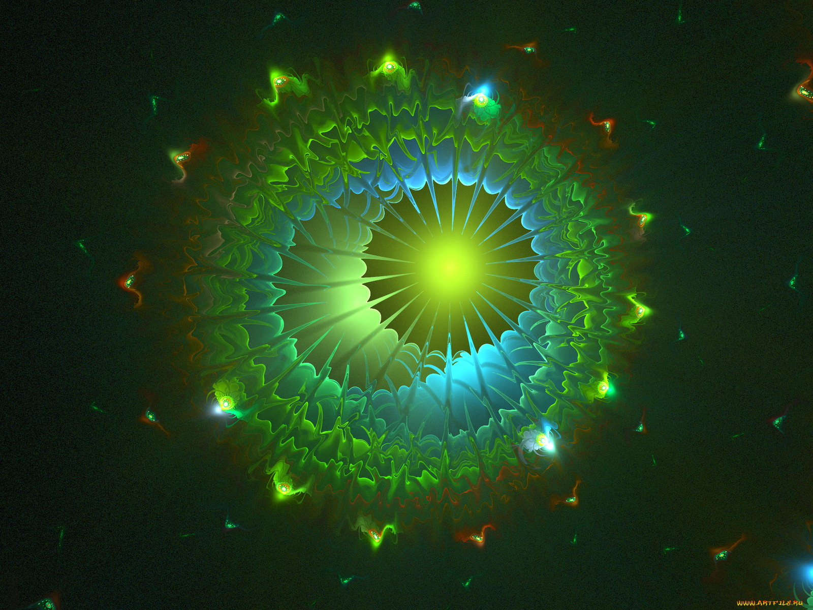 3д, графика, fractal, фракталы, узор, тёмный, фрактал