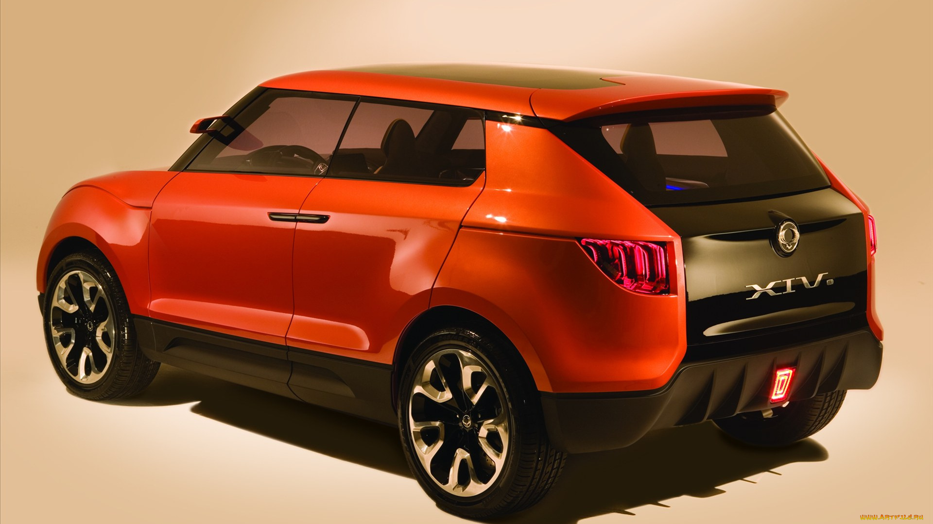 ssangyong, xiv, concept, 2011, автомобили, ssang, yong, красный, авто