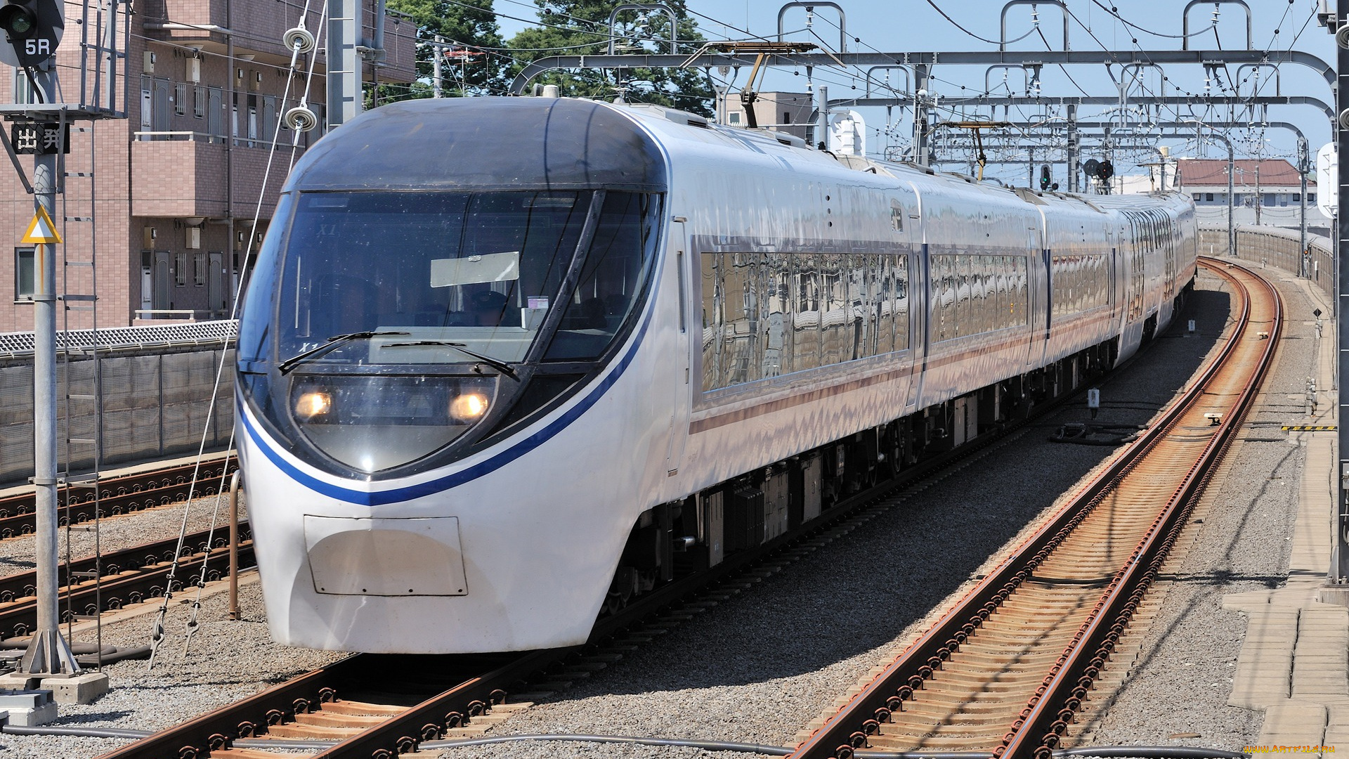 техника, поезда, поезд, рельсы