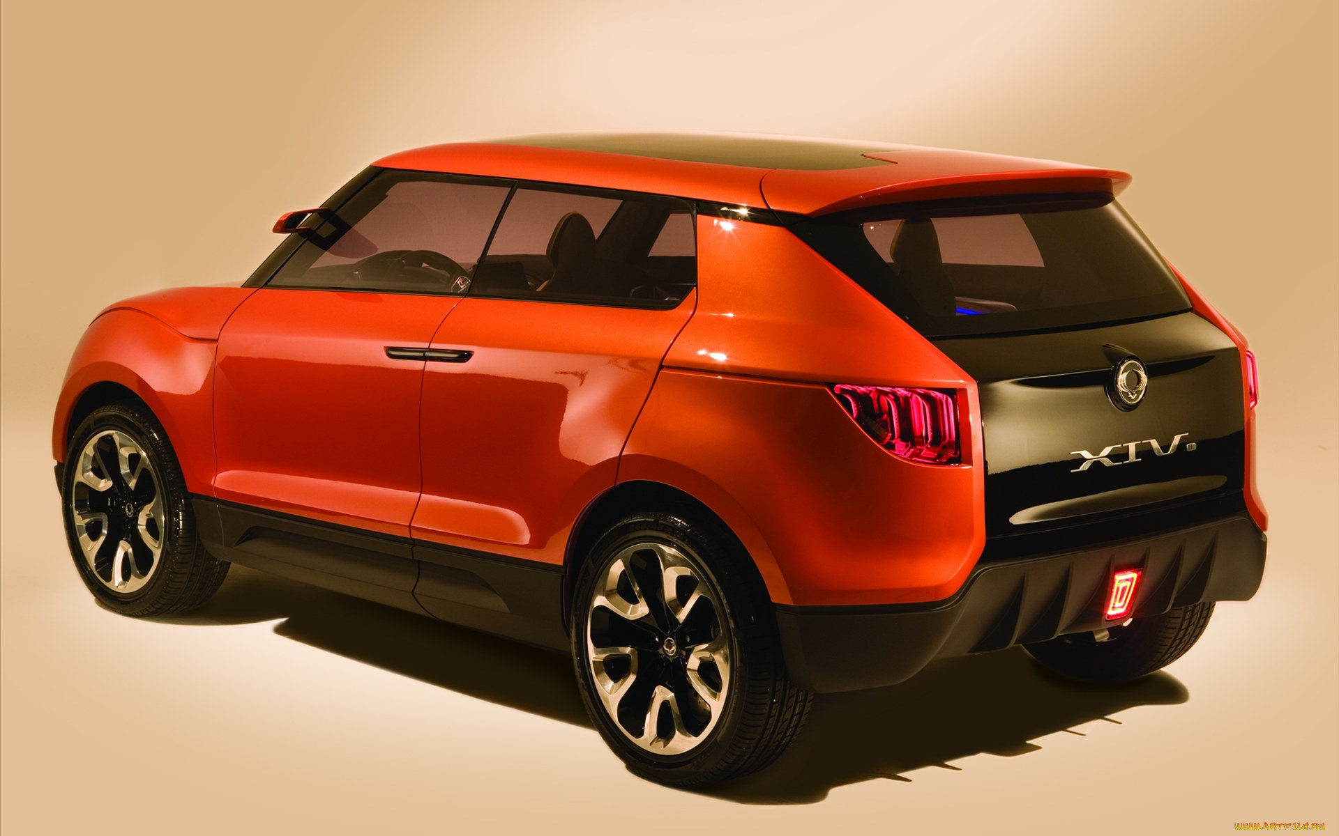 ssangyong, xiv, concept, 2011, автомобили, ssang, yong, красный, авто