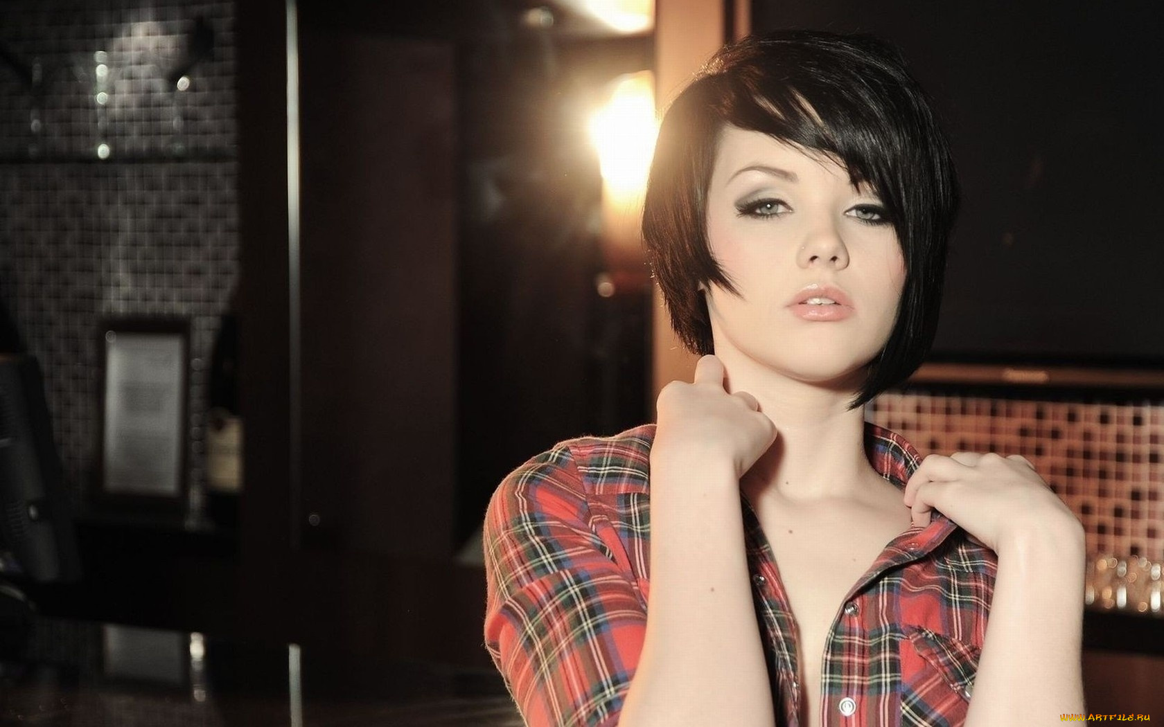 Melissa, Clarke, девушки, , , глаза, губы, взгляд