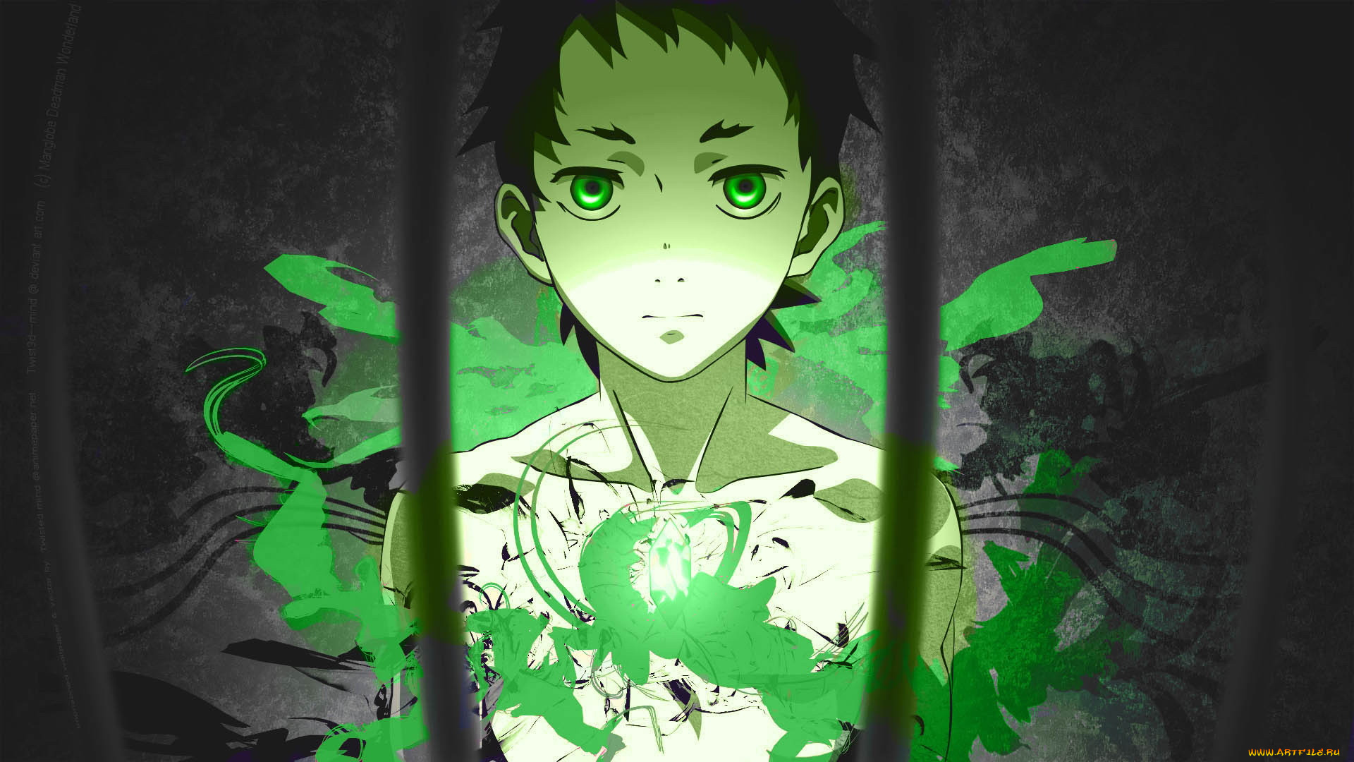 аниме, deadman, wonderland, мальчик, igarashi, ganta