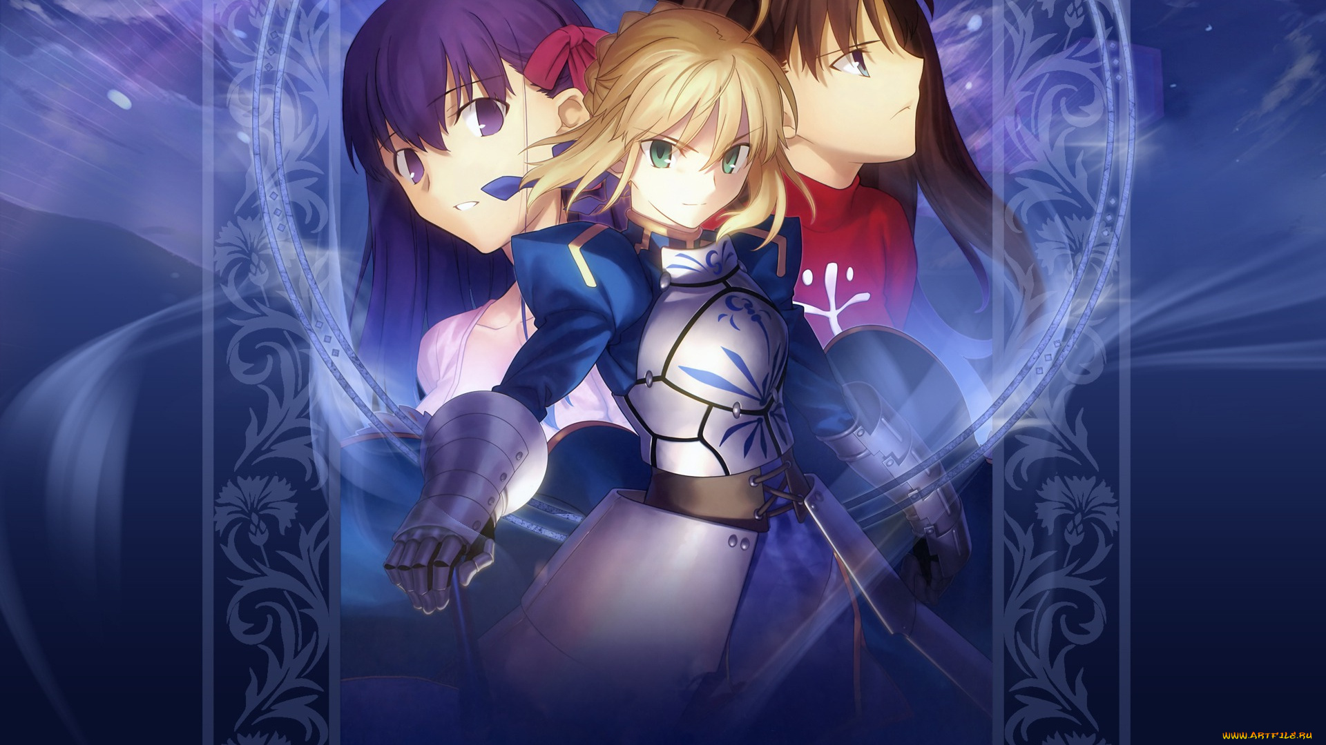 аниме, fate, stay, night