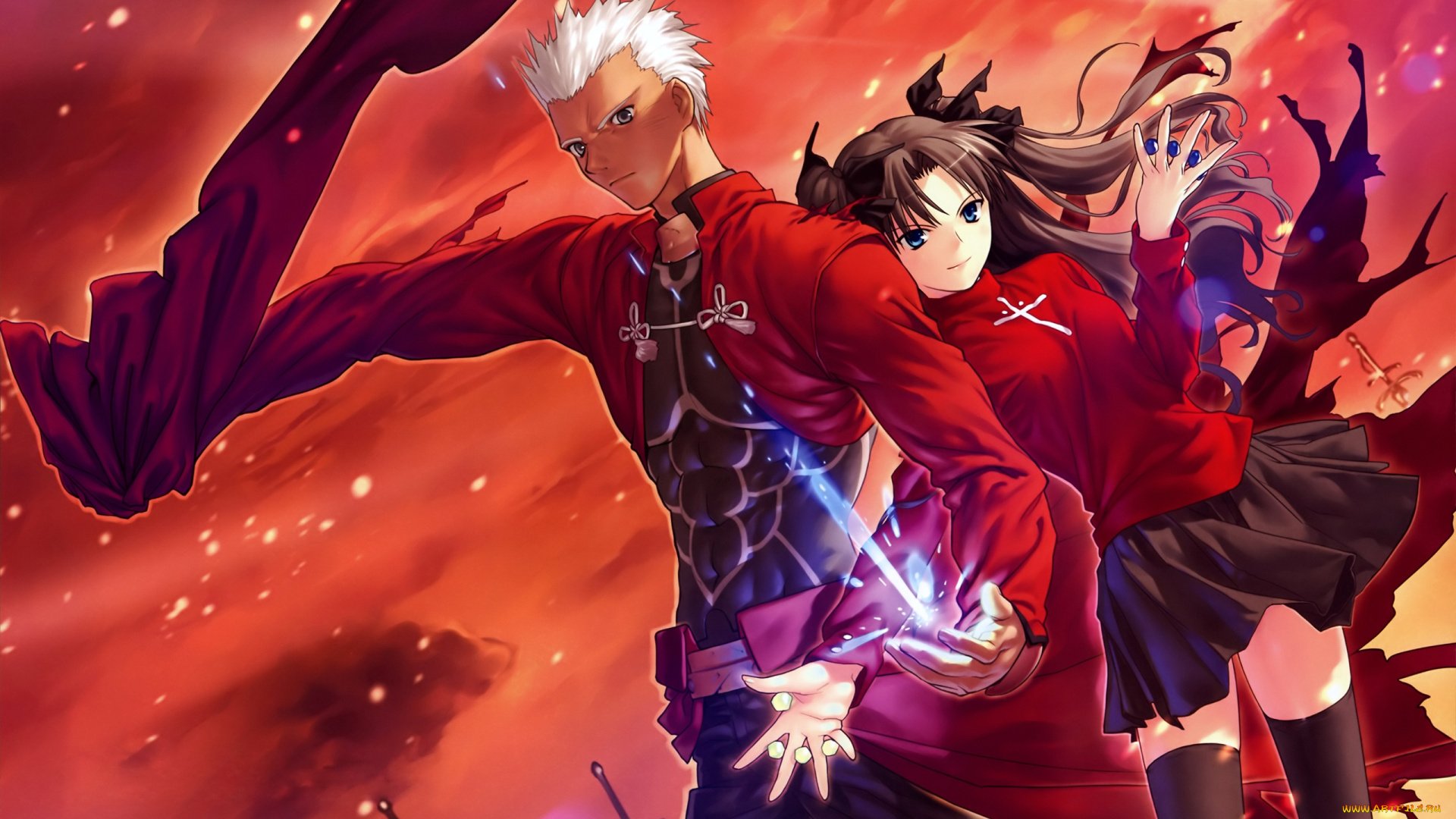 аниме, fate, stay, night