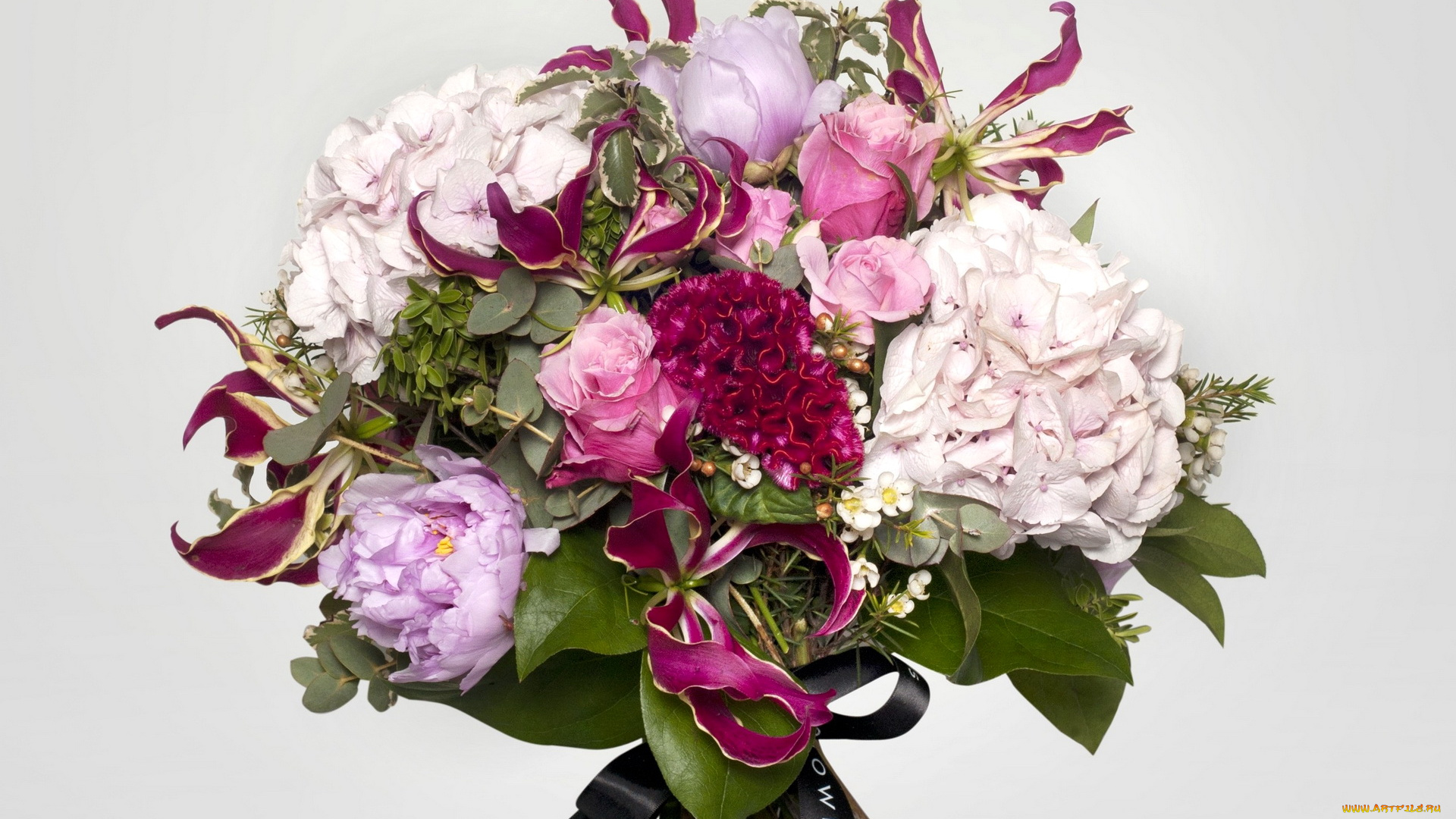 цветы, букеты, композиции, букет, розы, пионы