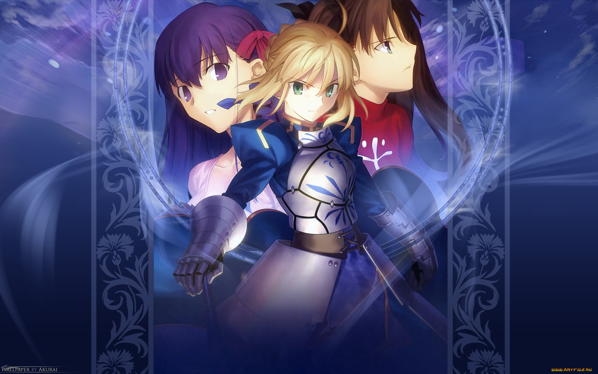 аниме, fate, stay, night