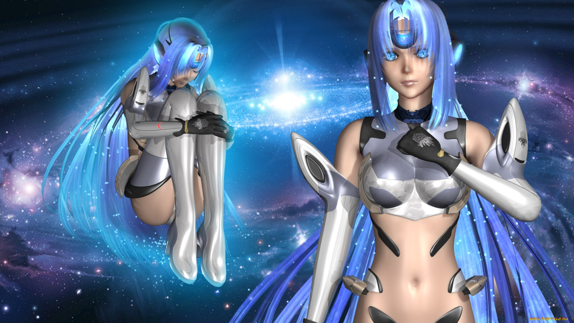 3д, графика, anime, аниме, девушки, vocaloid