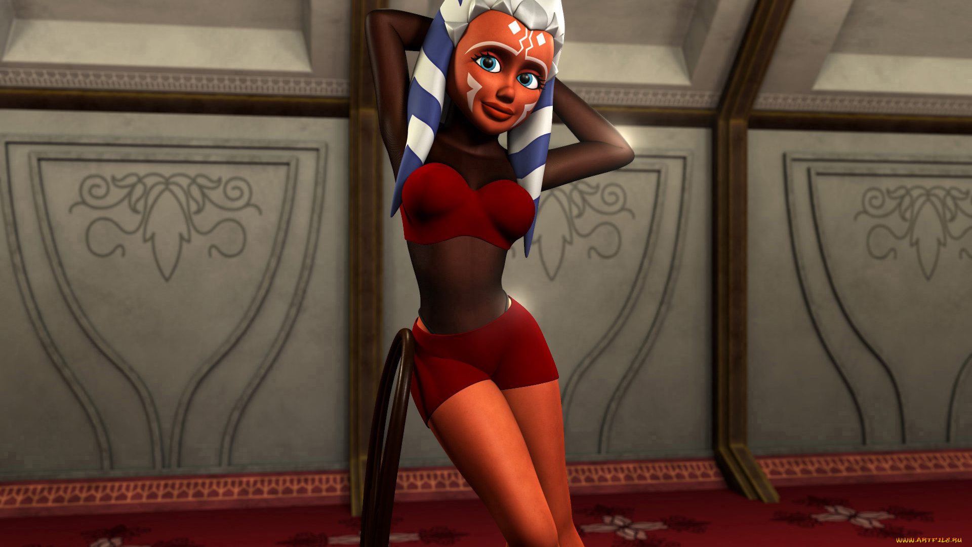 3д, графика, creatures, существа, существо, девушка