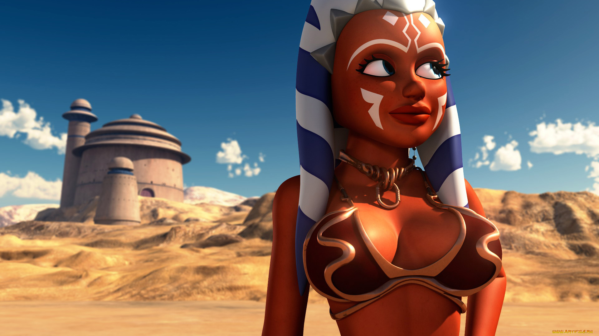 3д, графика, creatures, существа, существо, девушка