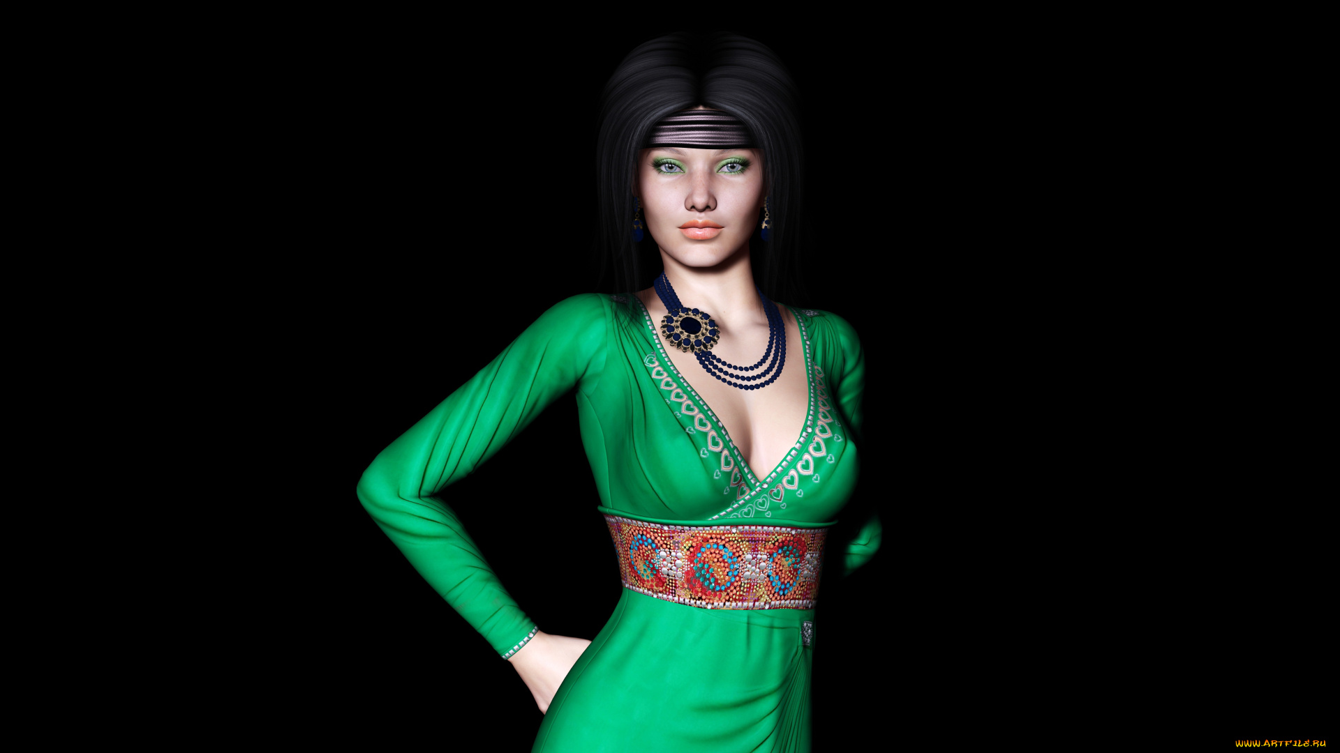 3д, графика, people, люди, взгляд