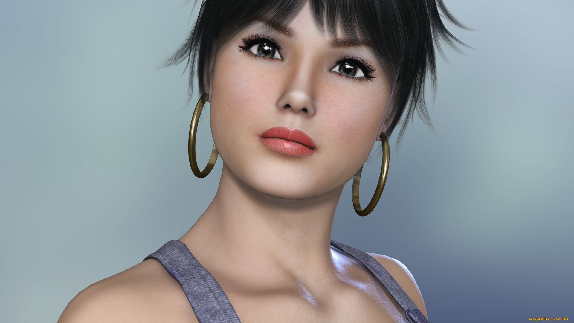 3д, графика, portraits, портрет, взгляд