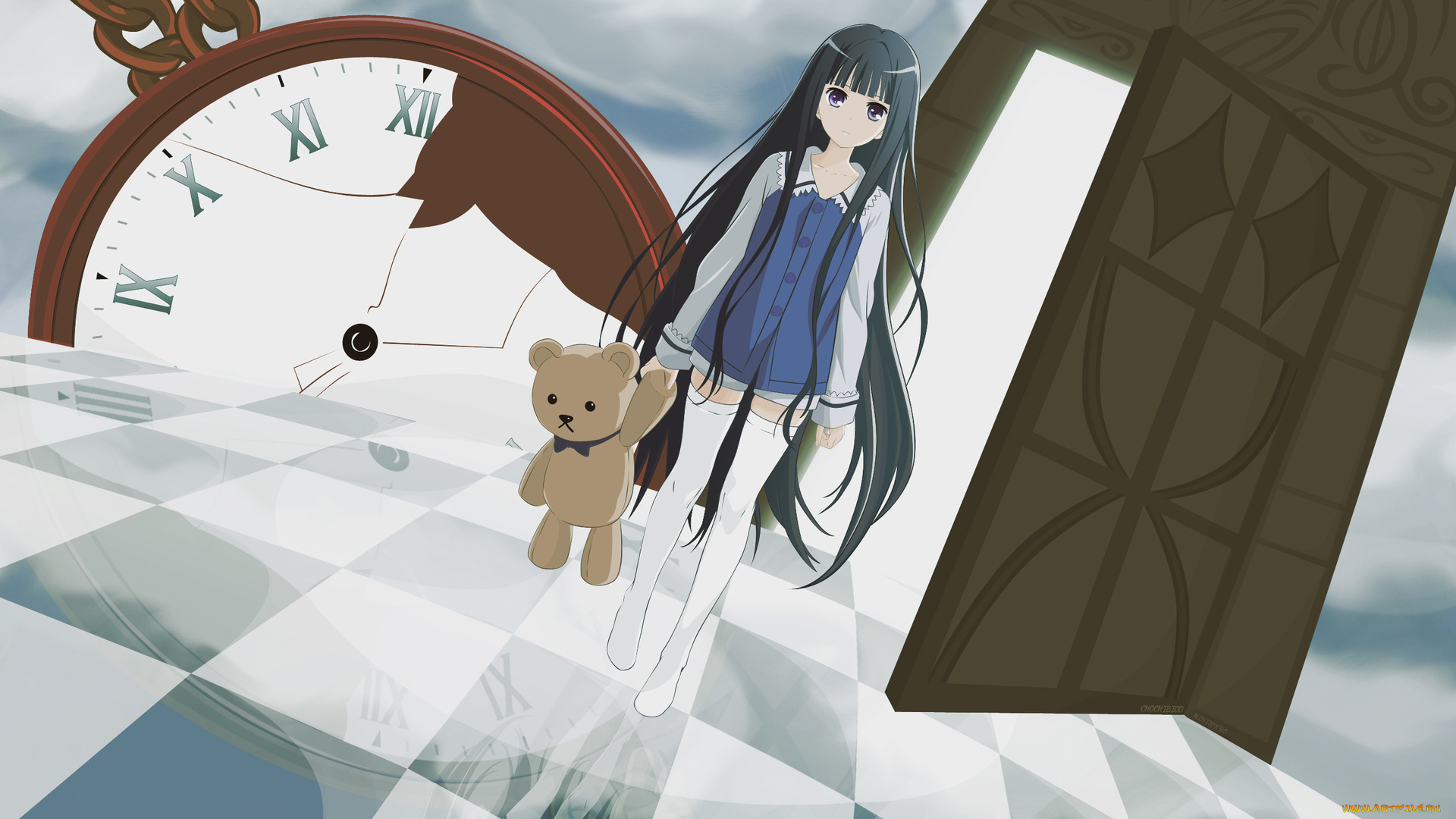 аниме, kamisama, no, memo, chou, alice, memo-chou