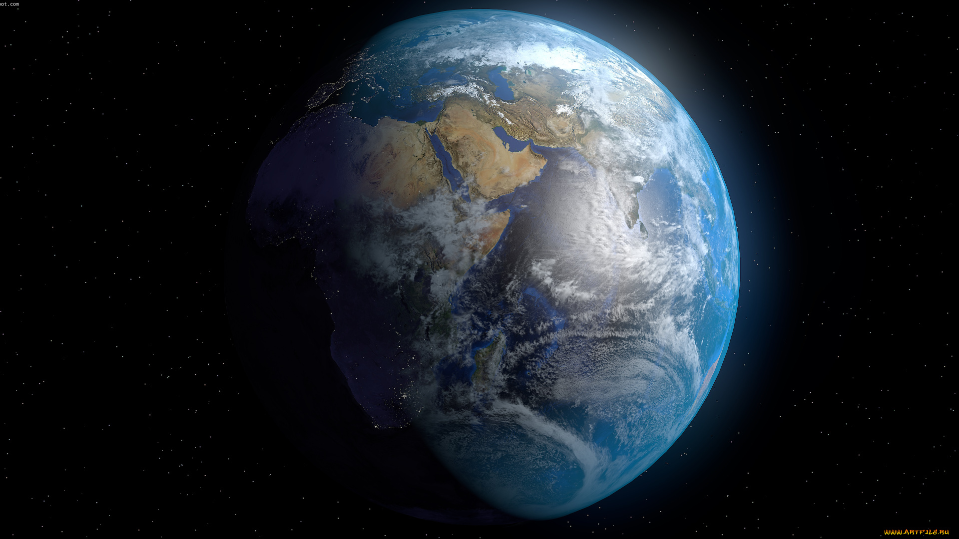 космос, земля, планета