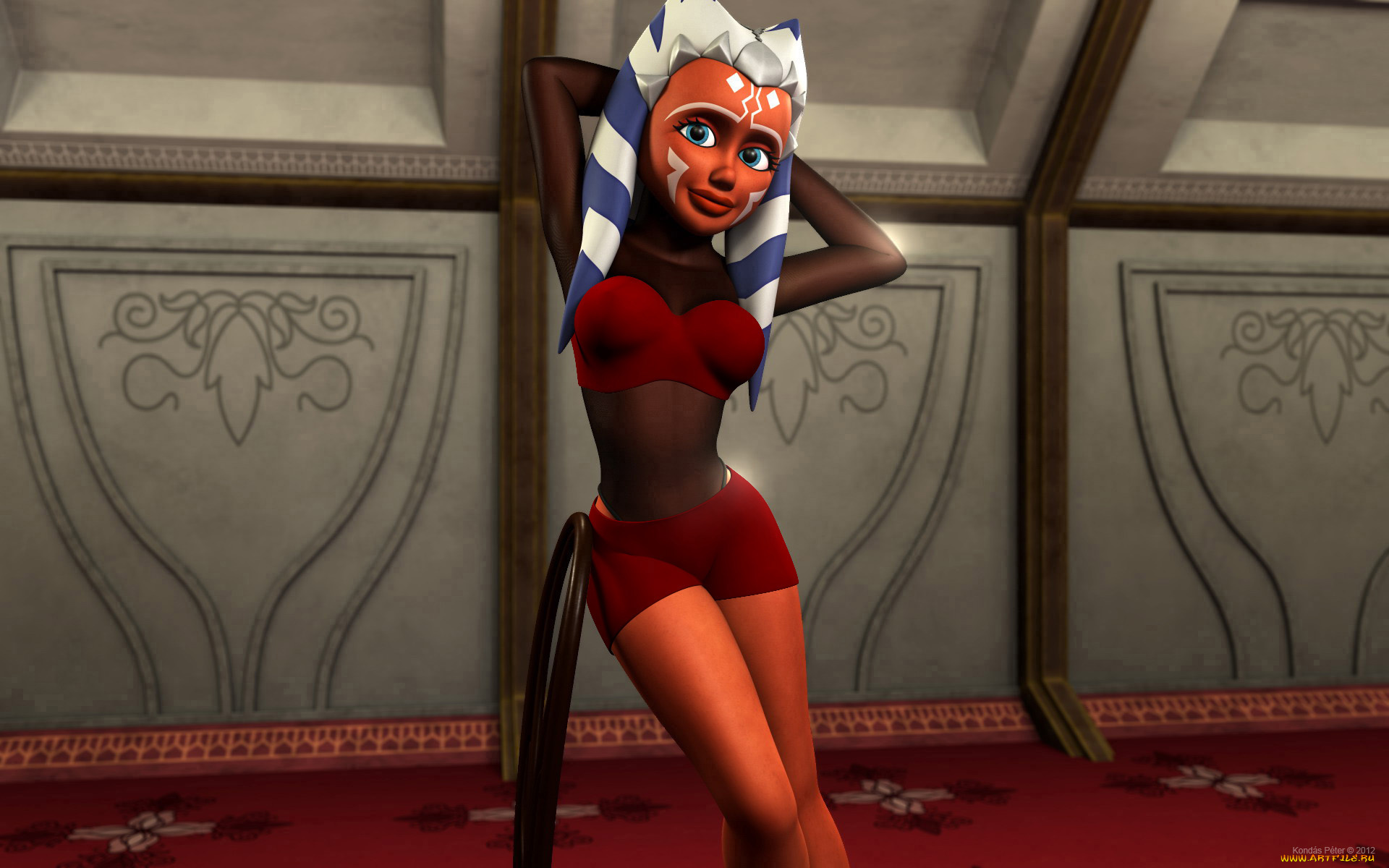 3д, графика, creatures, существа, существо, девушка