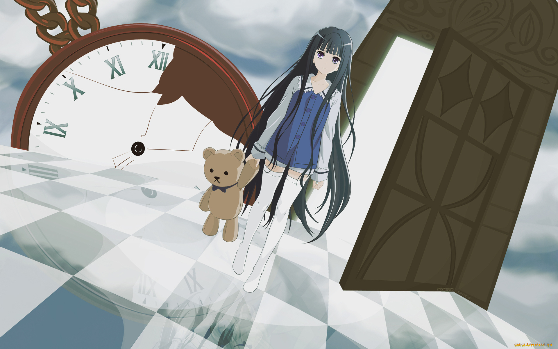 аниме, kamisama, no, memo, chou, alice, memo-chou