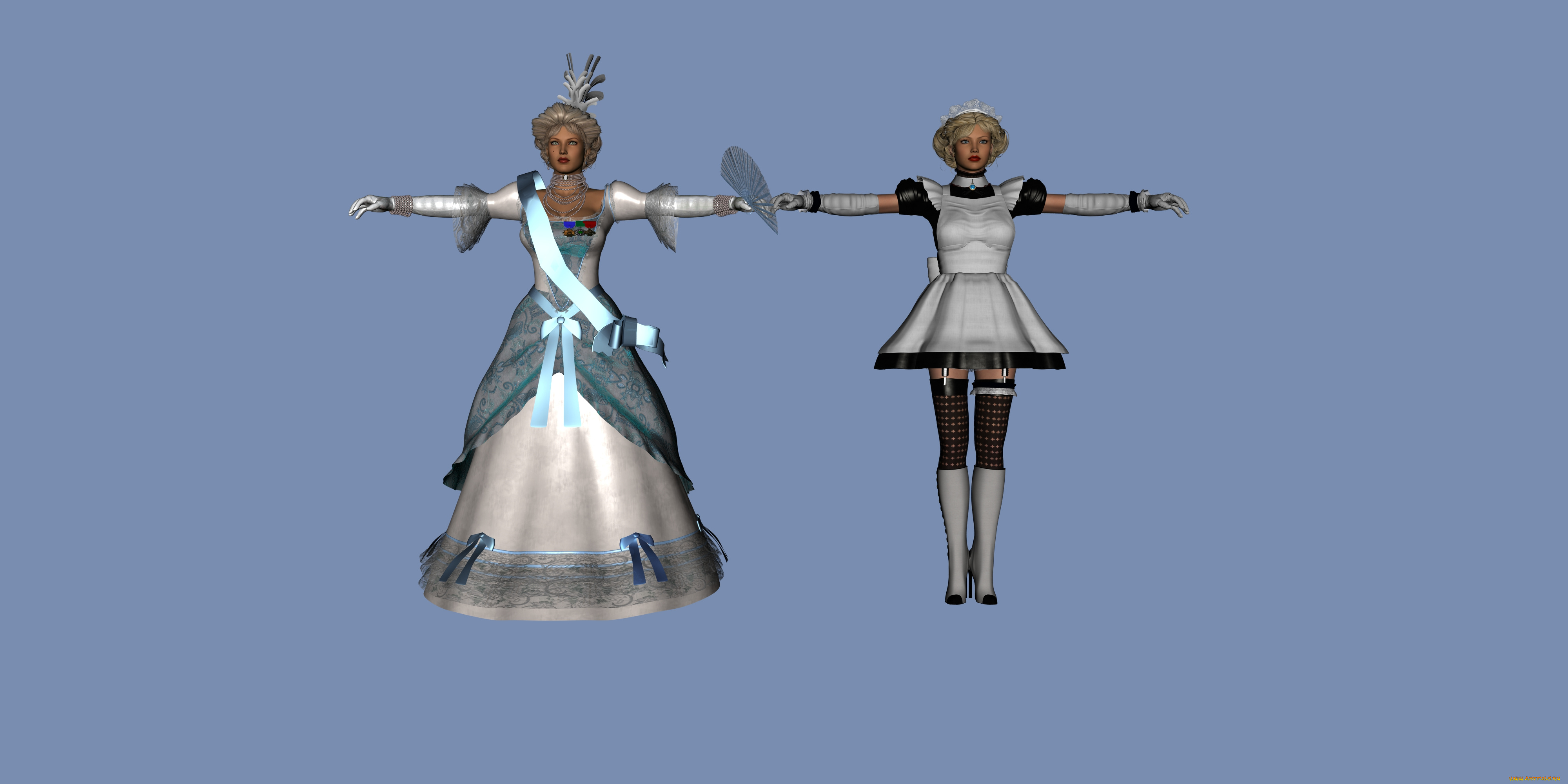 3д, графика, people, люди, девушки