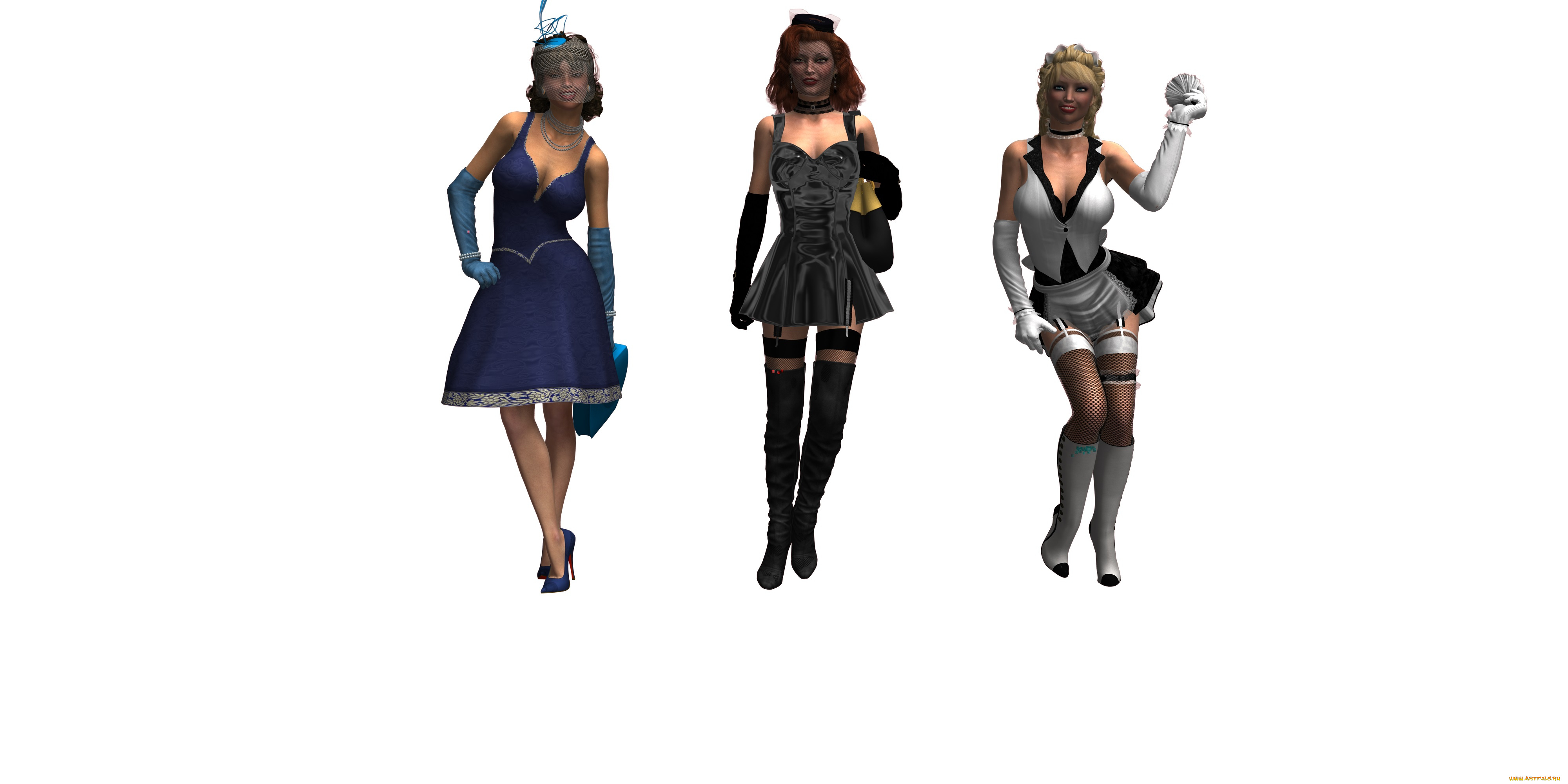 3д, графика, people, люди, улыбка