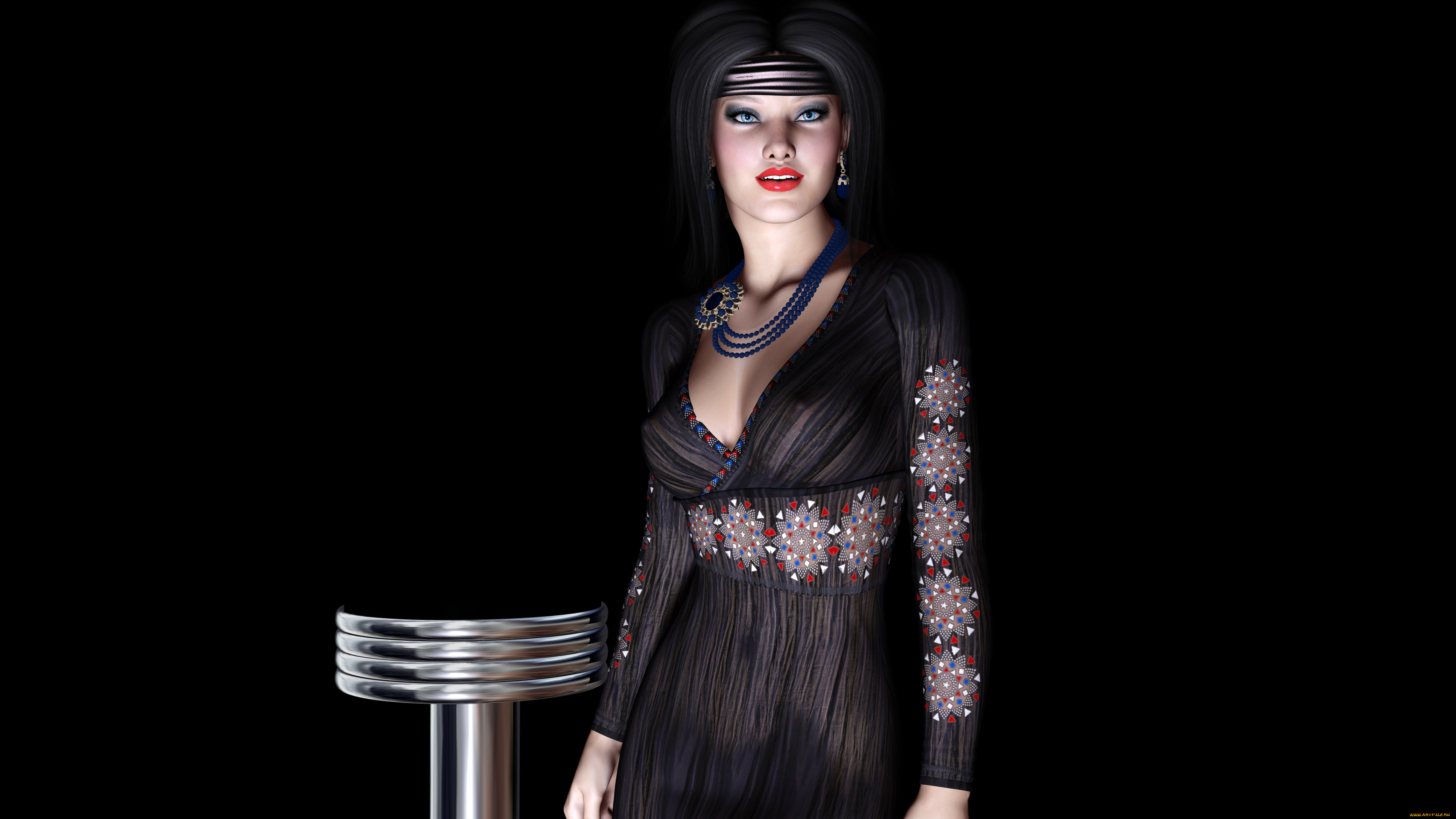 3д, графика, people, люди, взгляд