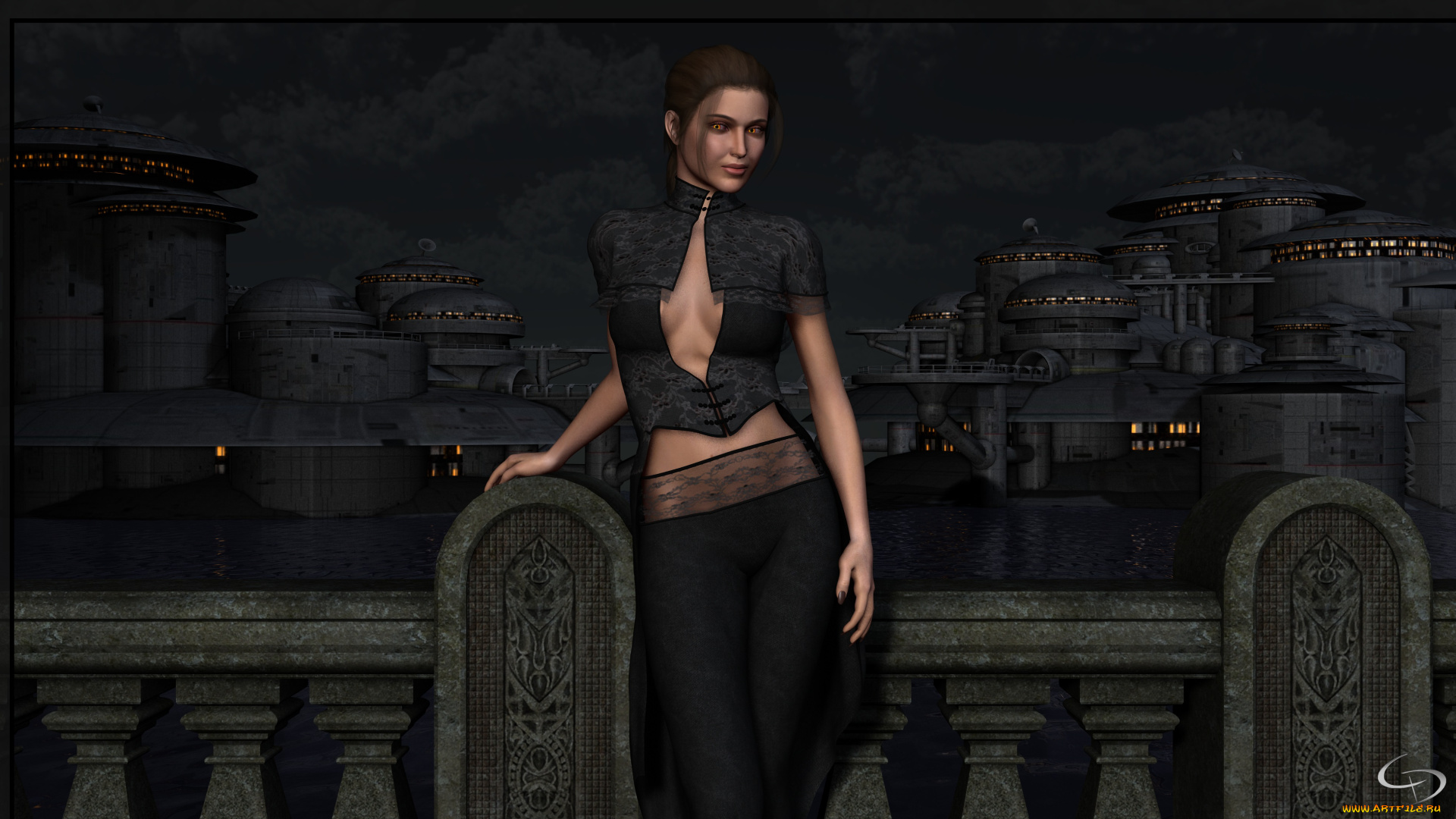 3д, графика, люди, , people, фон, взгляд, девушка