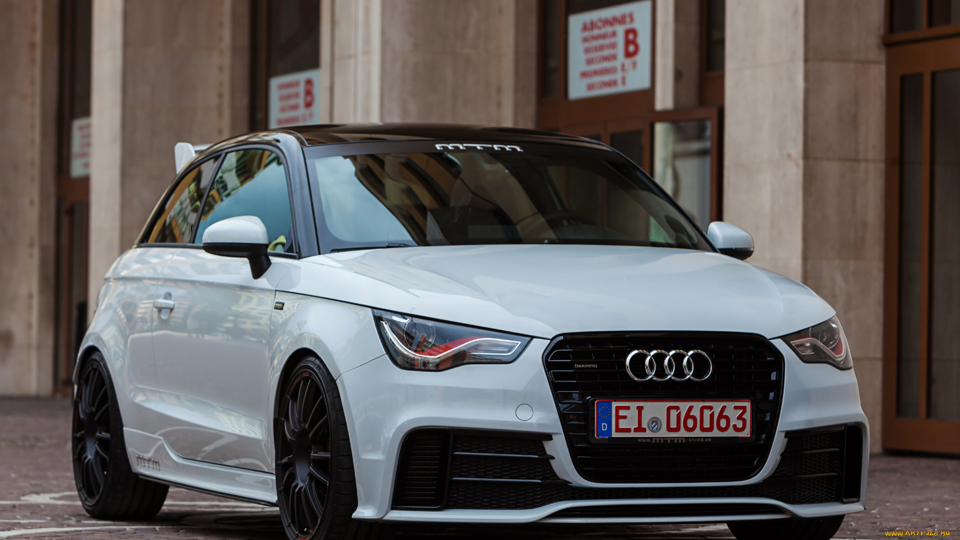 автомобили, audi, mtm, a1, 8x, 2013г, серый