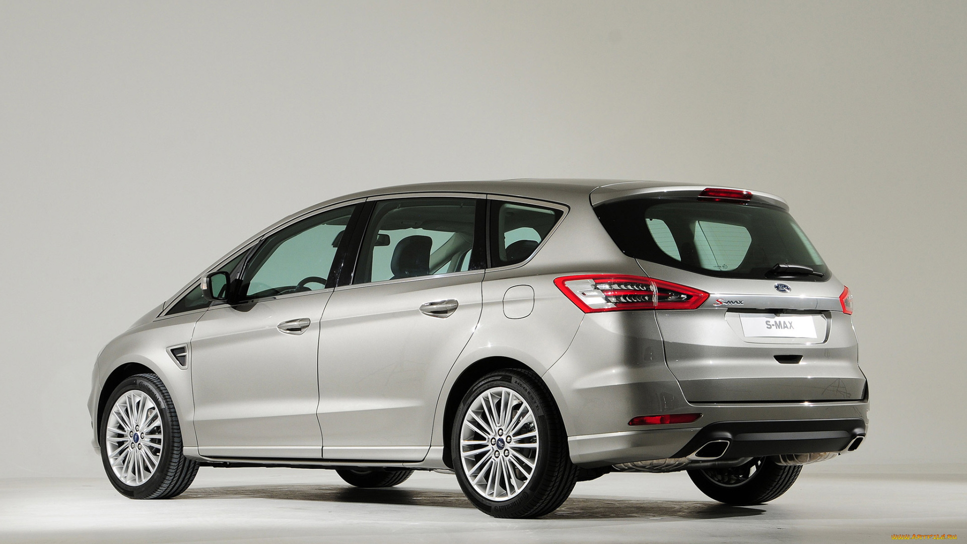 автомобили, ford, s-max, 2015г, серый