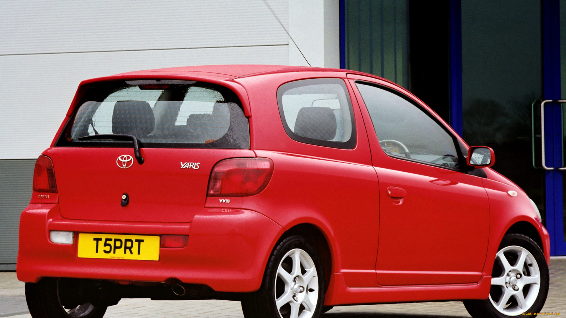 автомобили, toyota, yaris, t-sport, uk-spec, красный