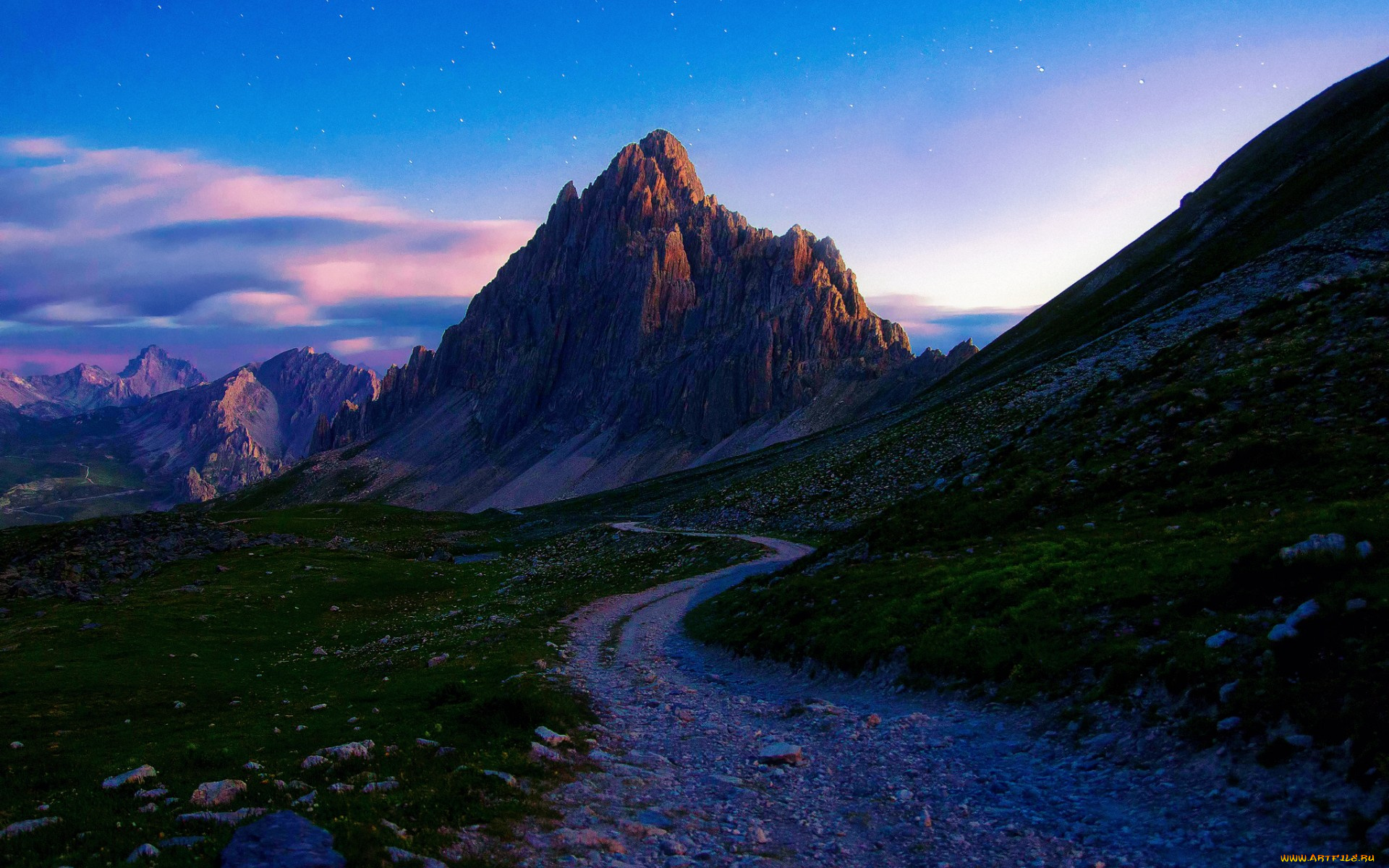 природа, дороги, горы, margall, photography, дорога, камни, лето, утро