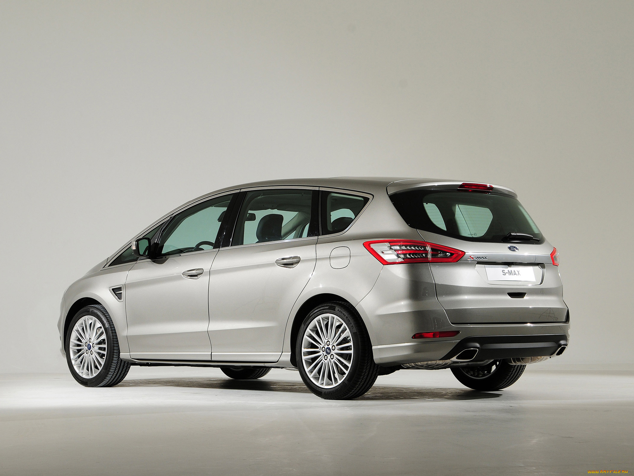 автомобили, ford, s-max, 2015г, серый