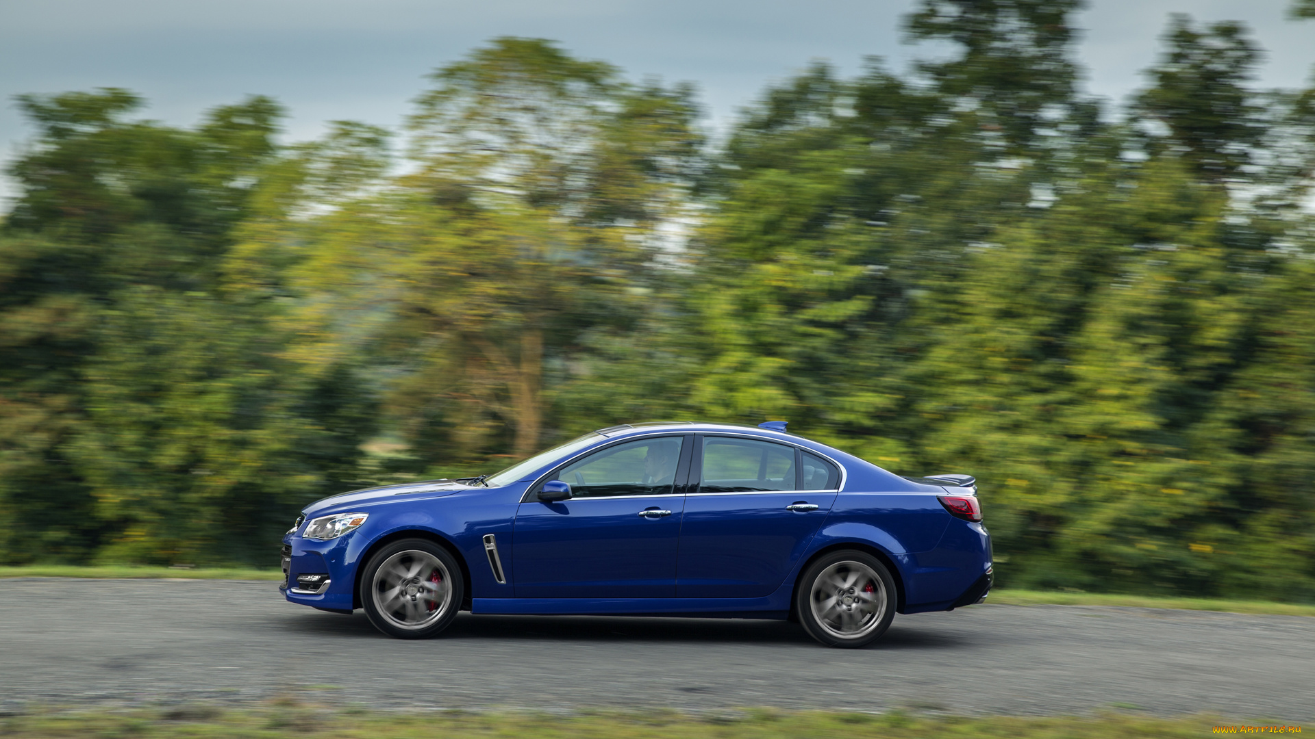 автомобили, chevrolet, 2016г, синий, ss