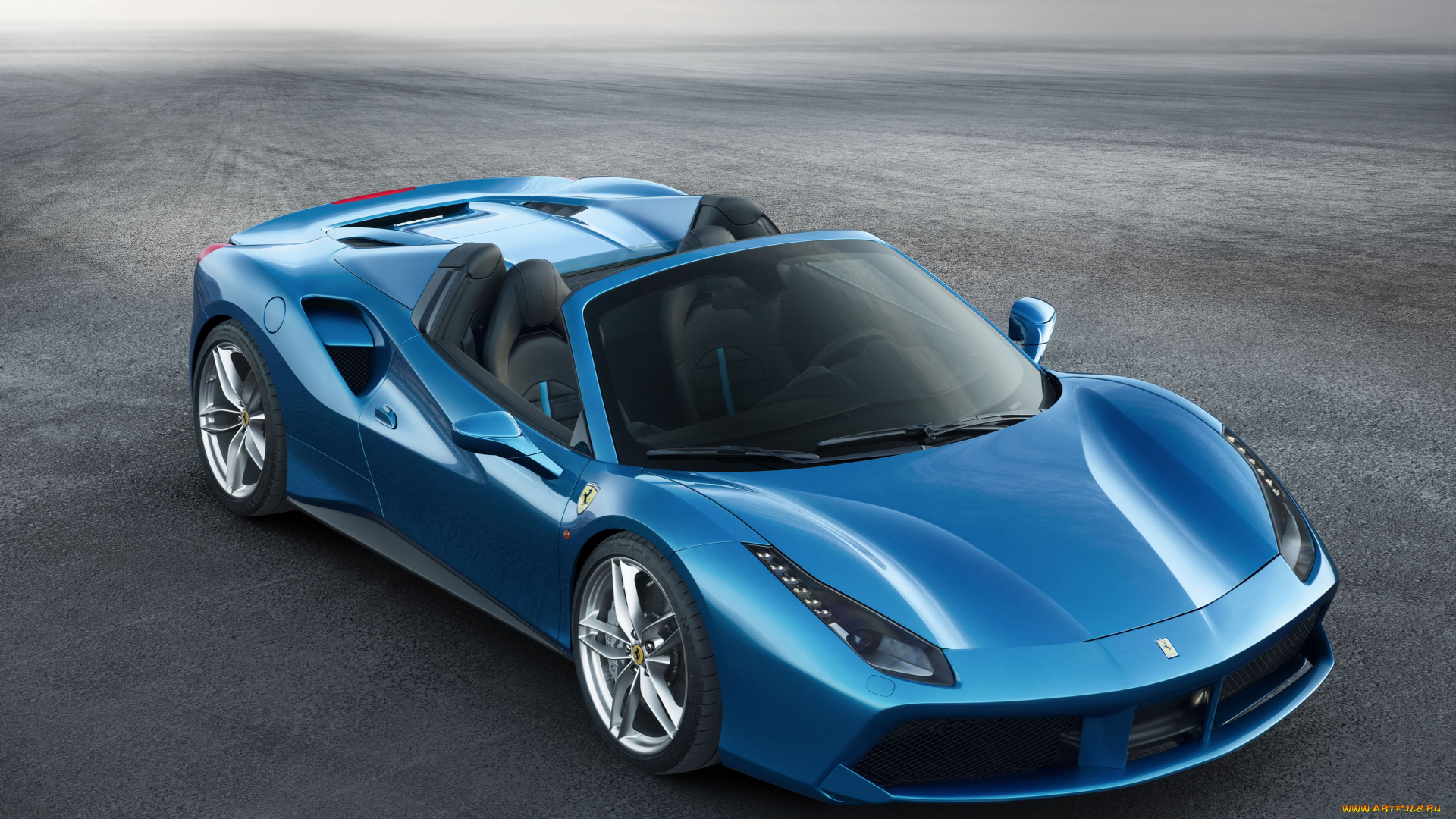 автомобили, ferrari, 2015г, spider, 488