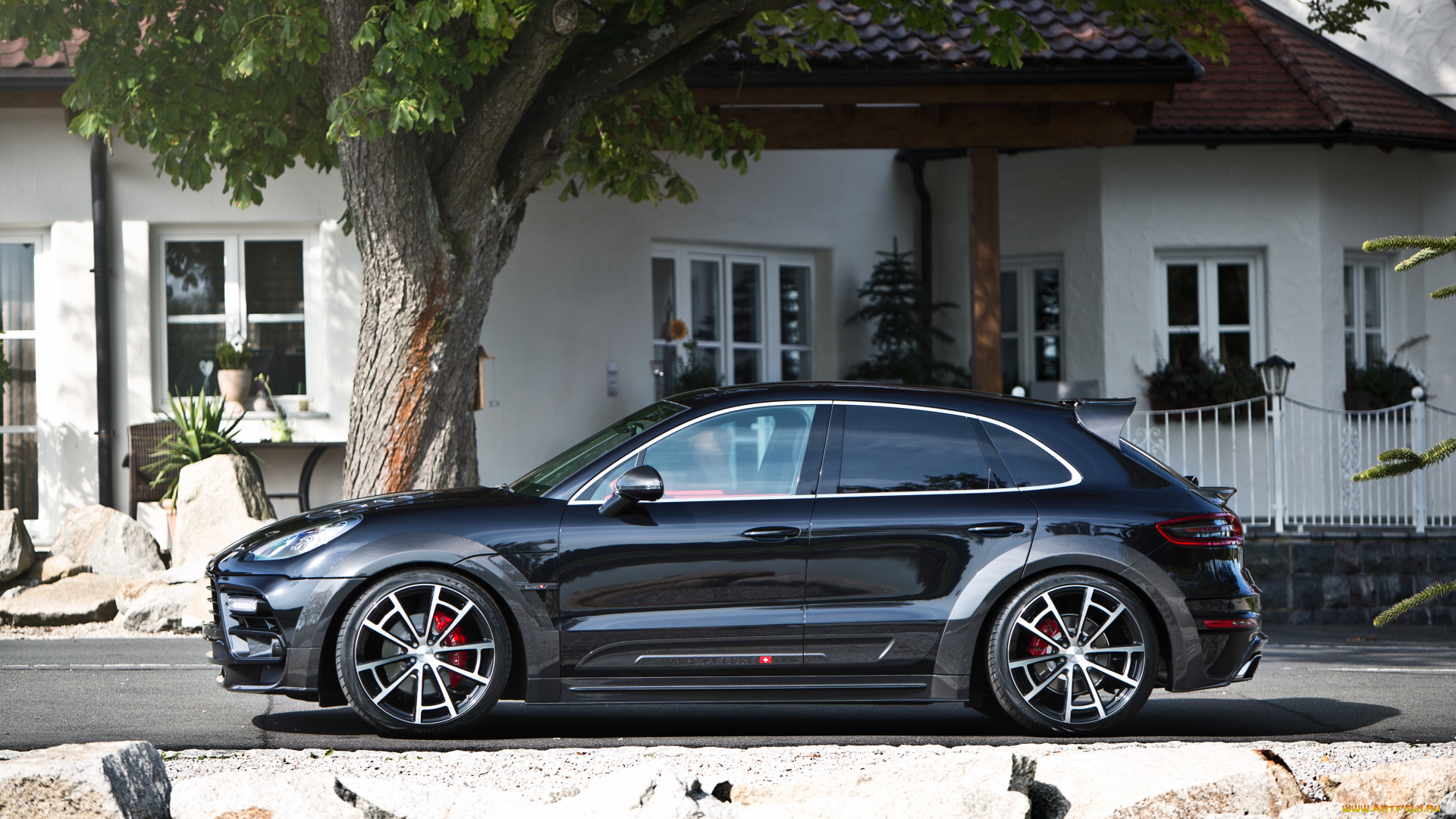 автомобили, porsche, 95b, 2015г, macan, mansory