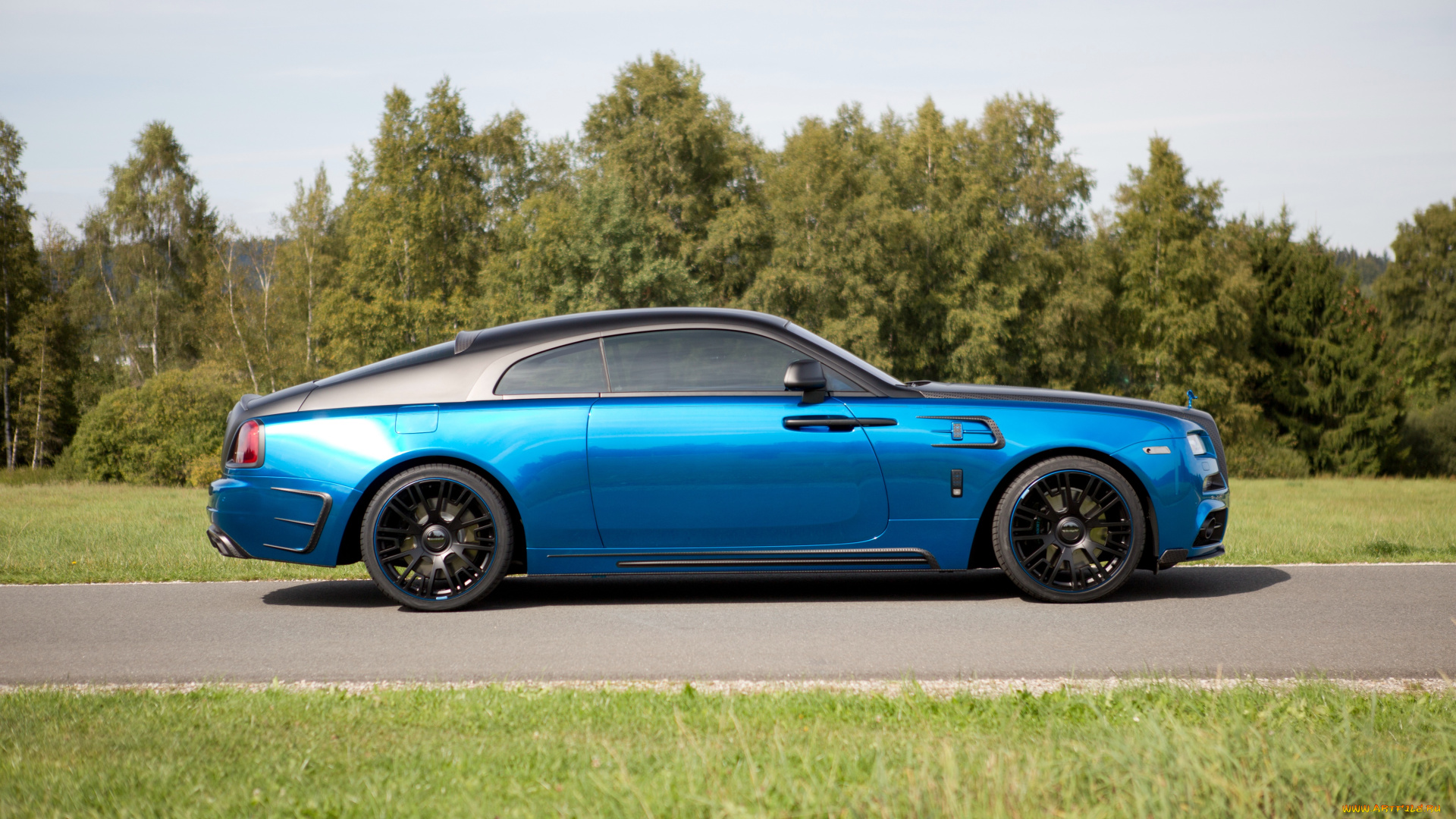 автомобили, rolls-royce, синий, 2015г, mansory, bleurion