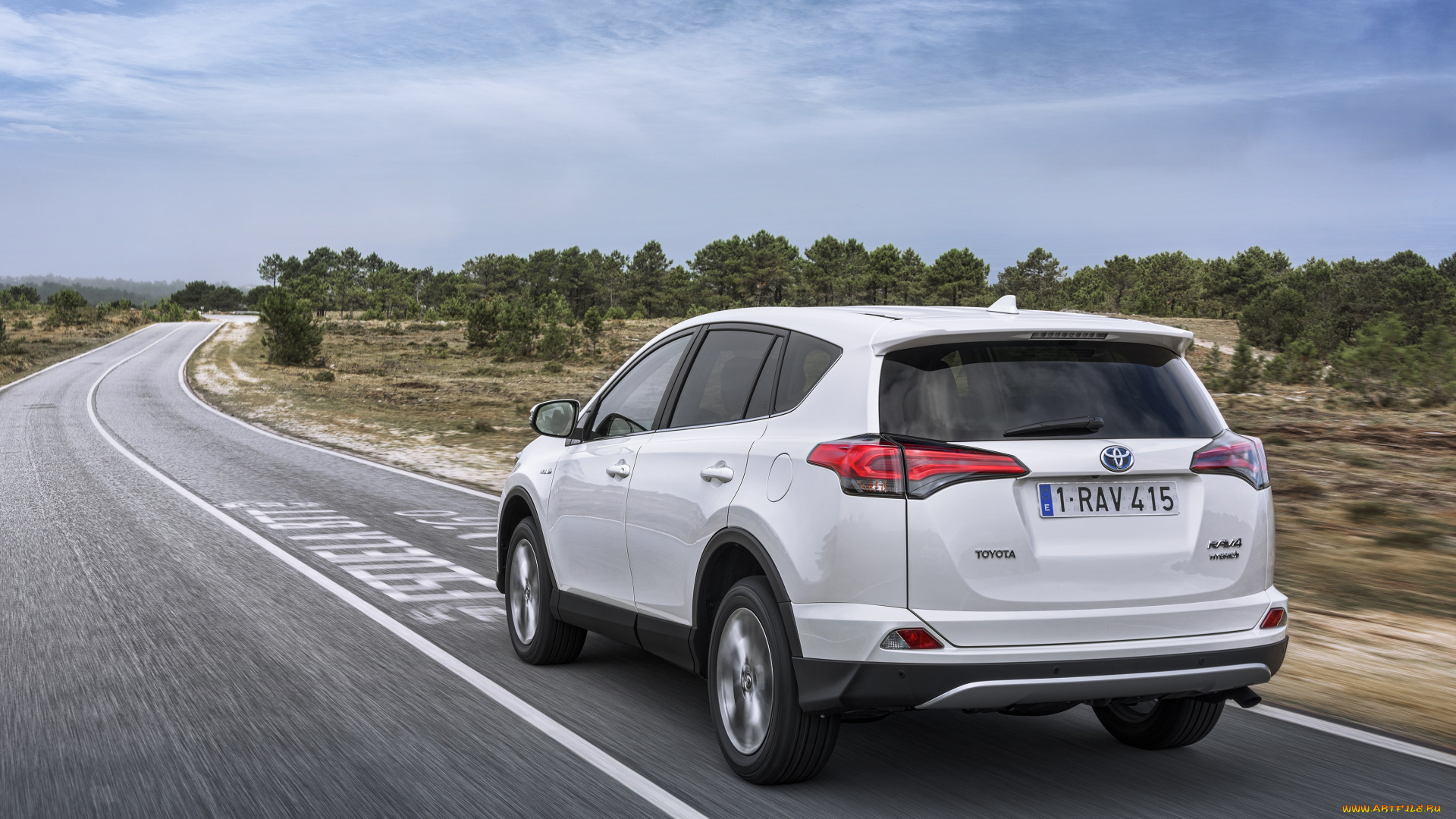 автомобили, toyota, 2015г, rav4, hybrid