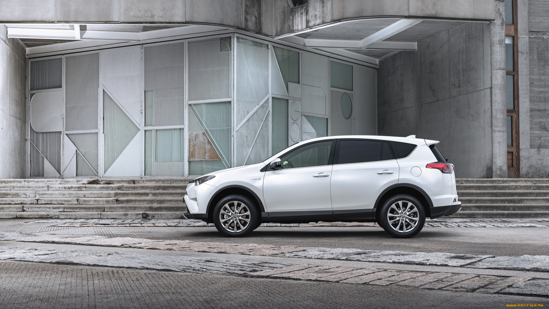 автомобили, toyota, rav4, 2015г, hybrid