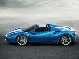 Картинка автомобили ferrari 488 spider 2015г