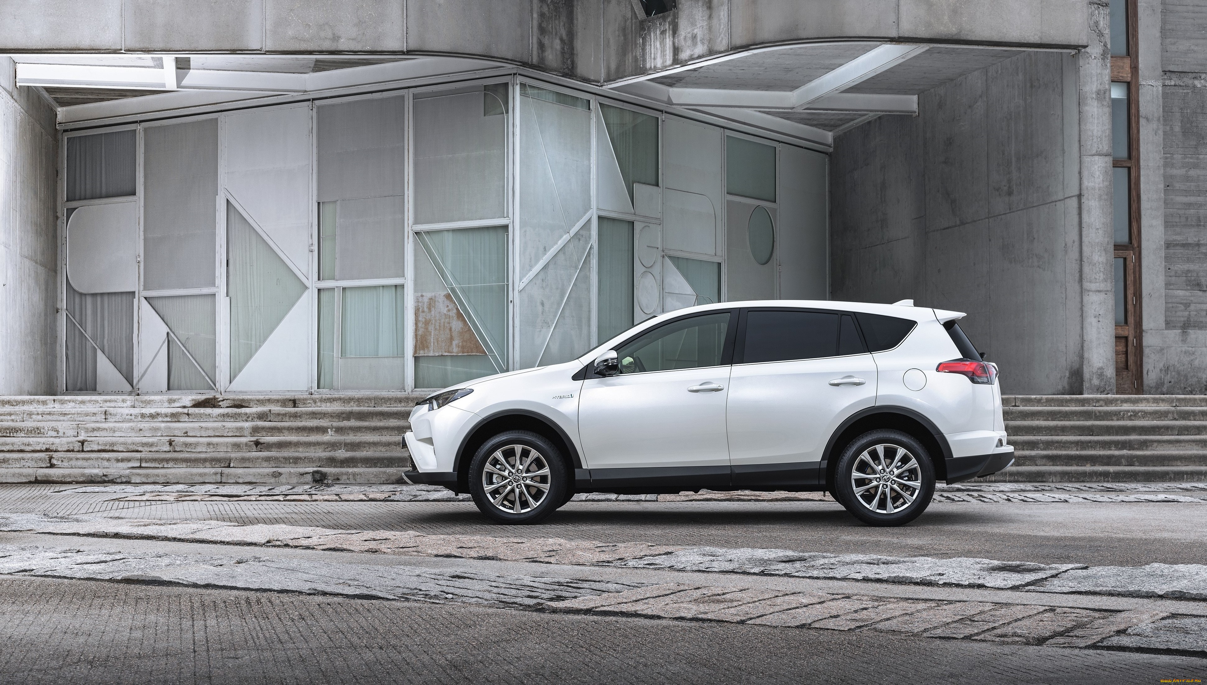 автомобили, toyota, rav4, 2015г, hybrid