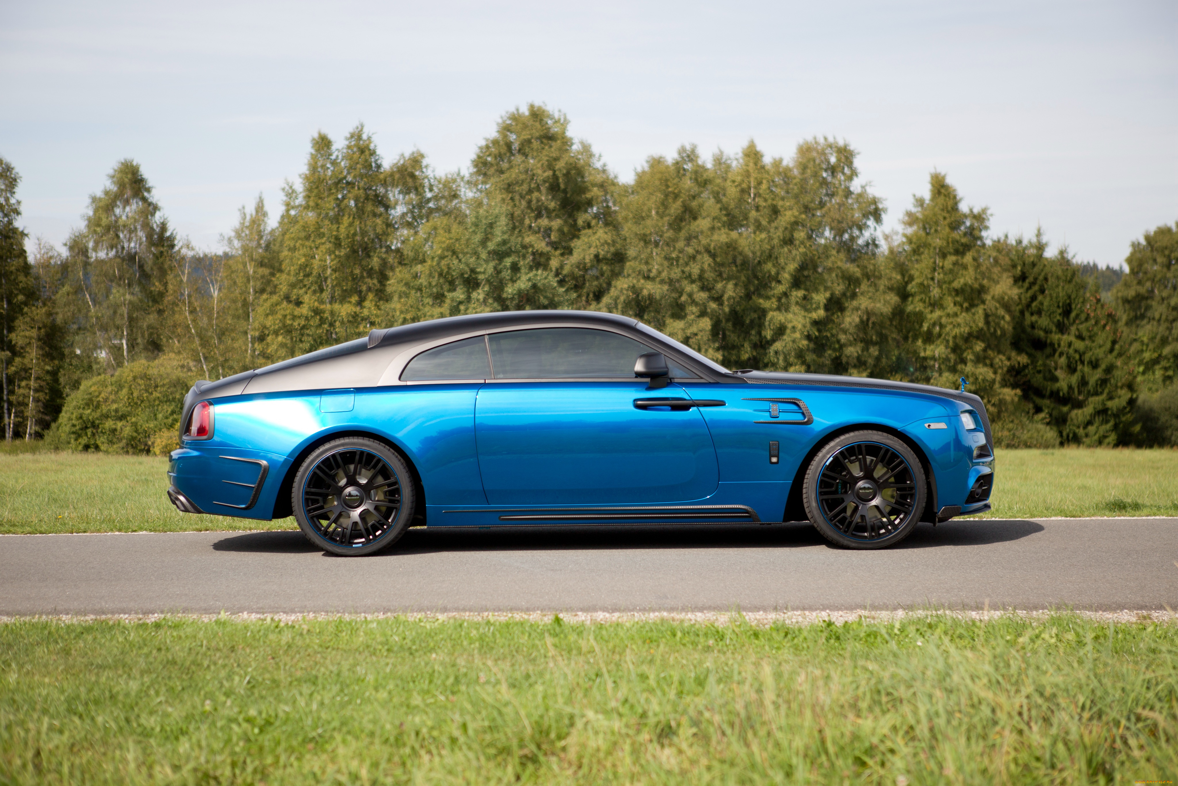 автомобили, rolls-royce, синий, 2015г, mansory, bleurion