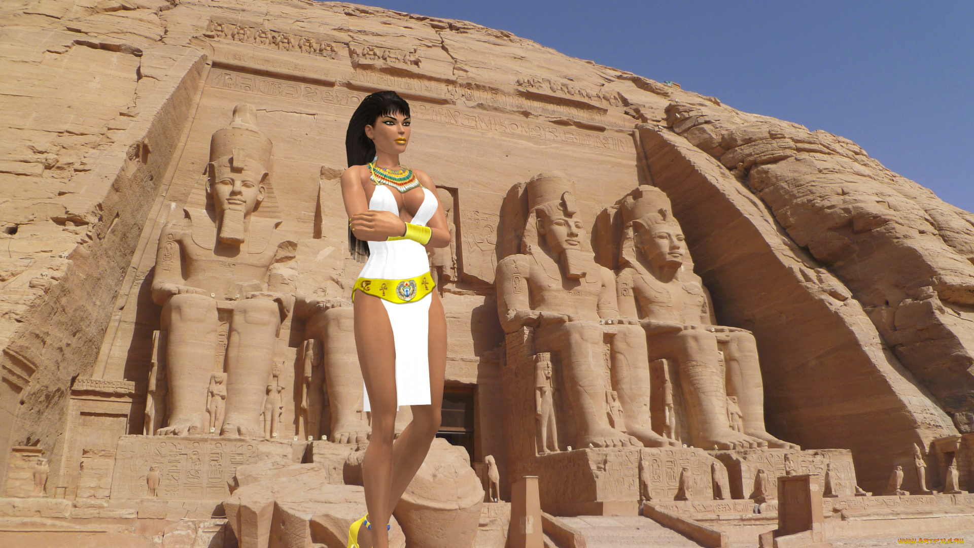 3д, графика, история, , history, девушка, взгляд, фон, змея