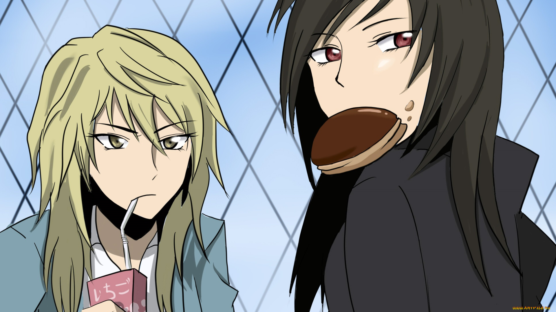 аниме, durarara, девушки