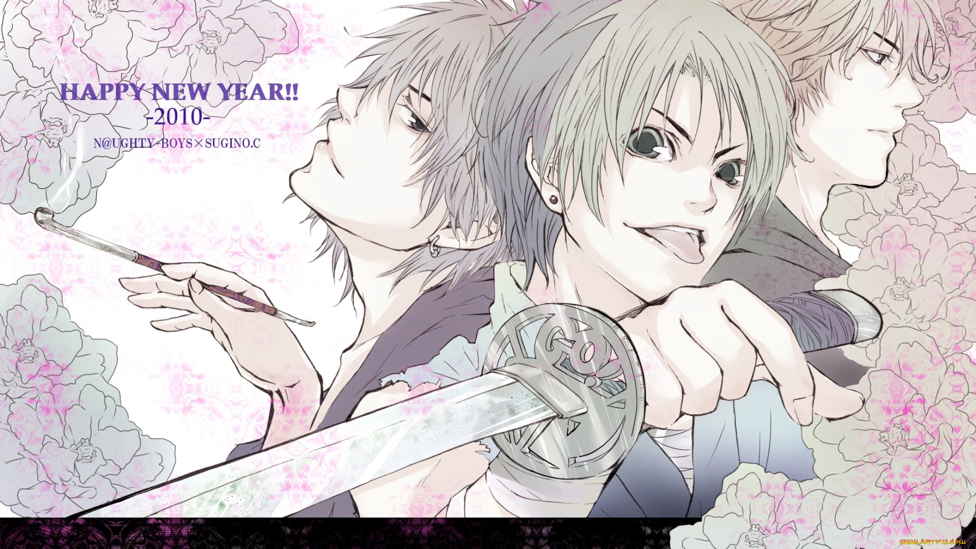 аниме, hikaru, no, go, парни