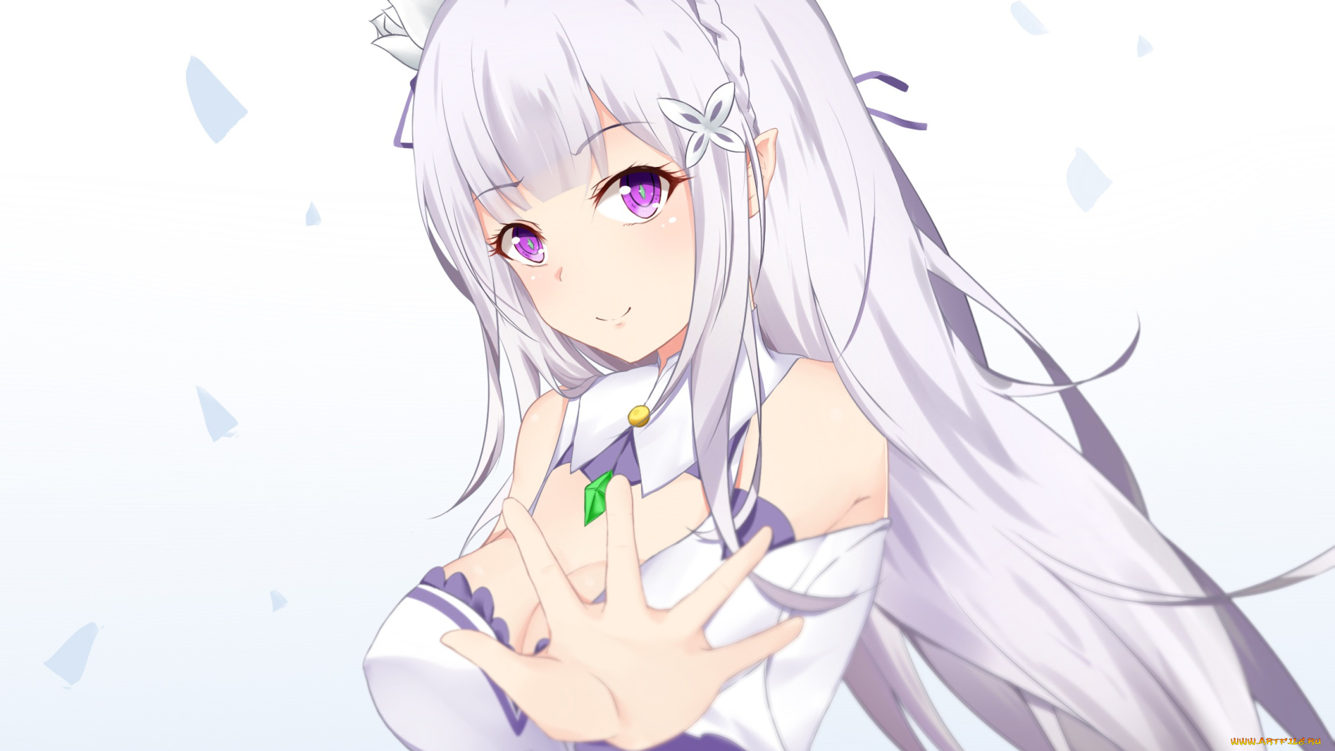 аниме, re, , zero, kara, hajimeru, isekai, seikatsu, эмилия