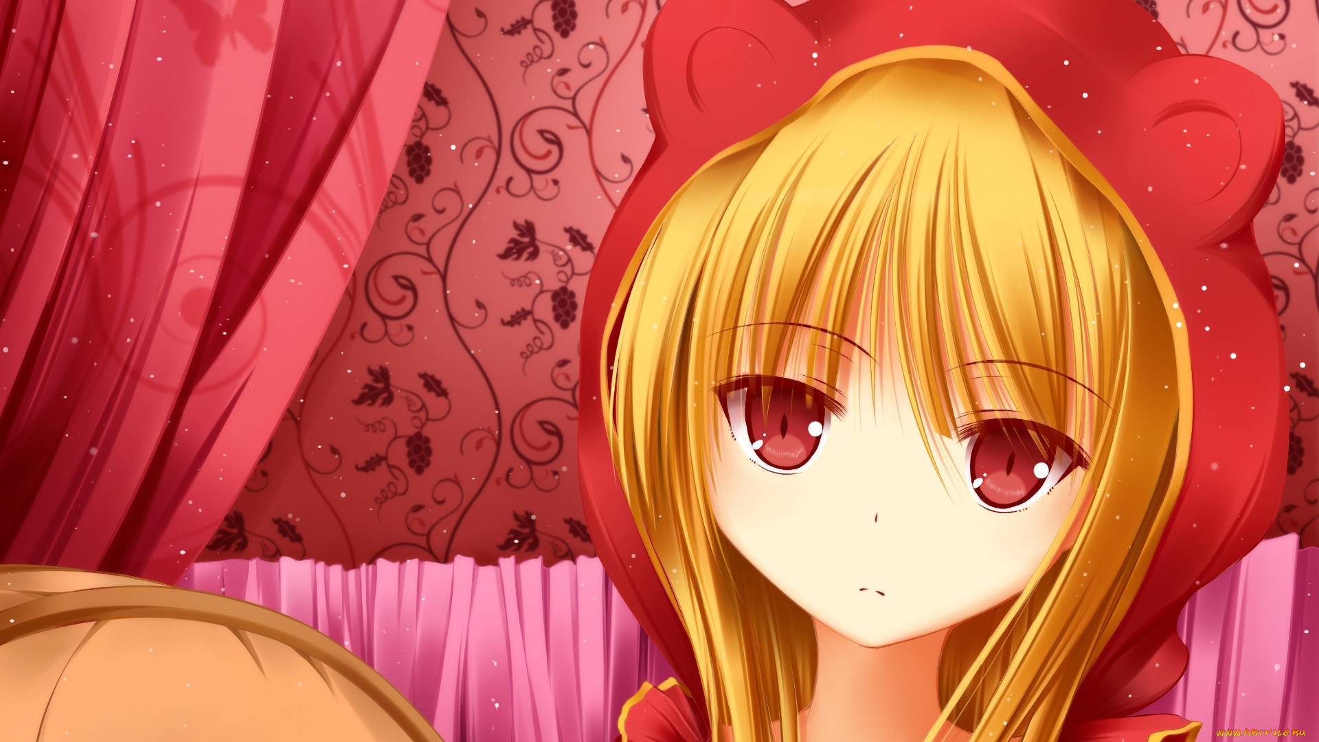 аниме, sakurasou, no, pet, na, kanojo, девушка, взгляд, фон