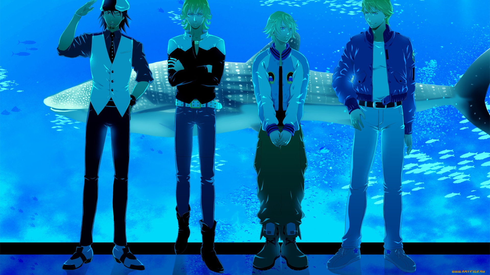 аниме, tiger, and, bunny, герои