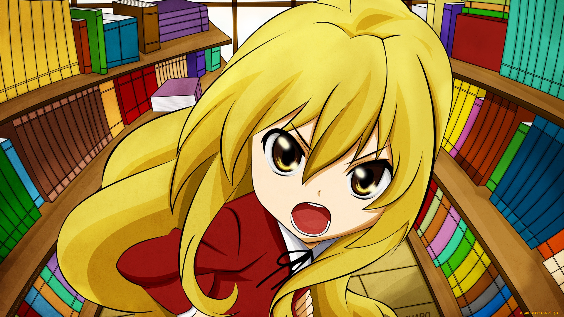 аниме, toradora, айсака, тайга