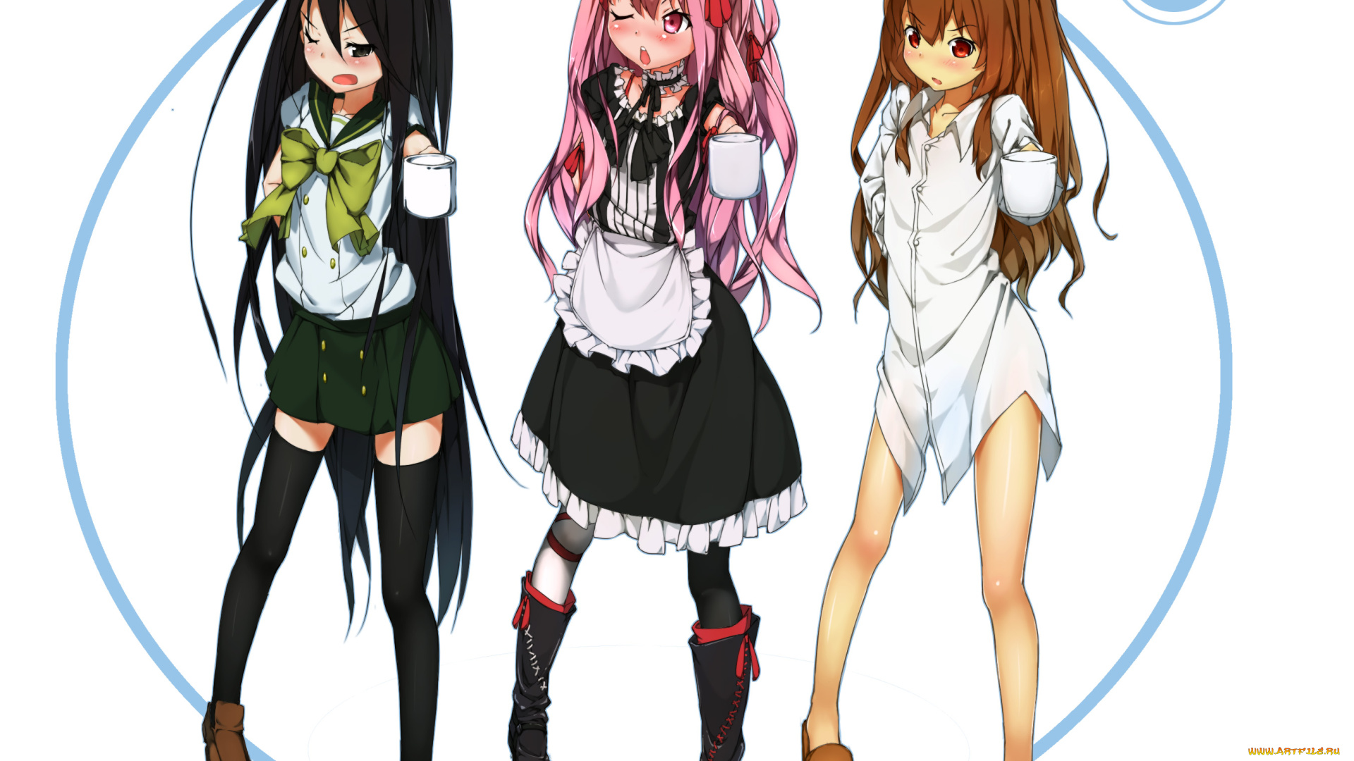 аниме, unknown, , другое, девушки