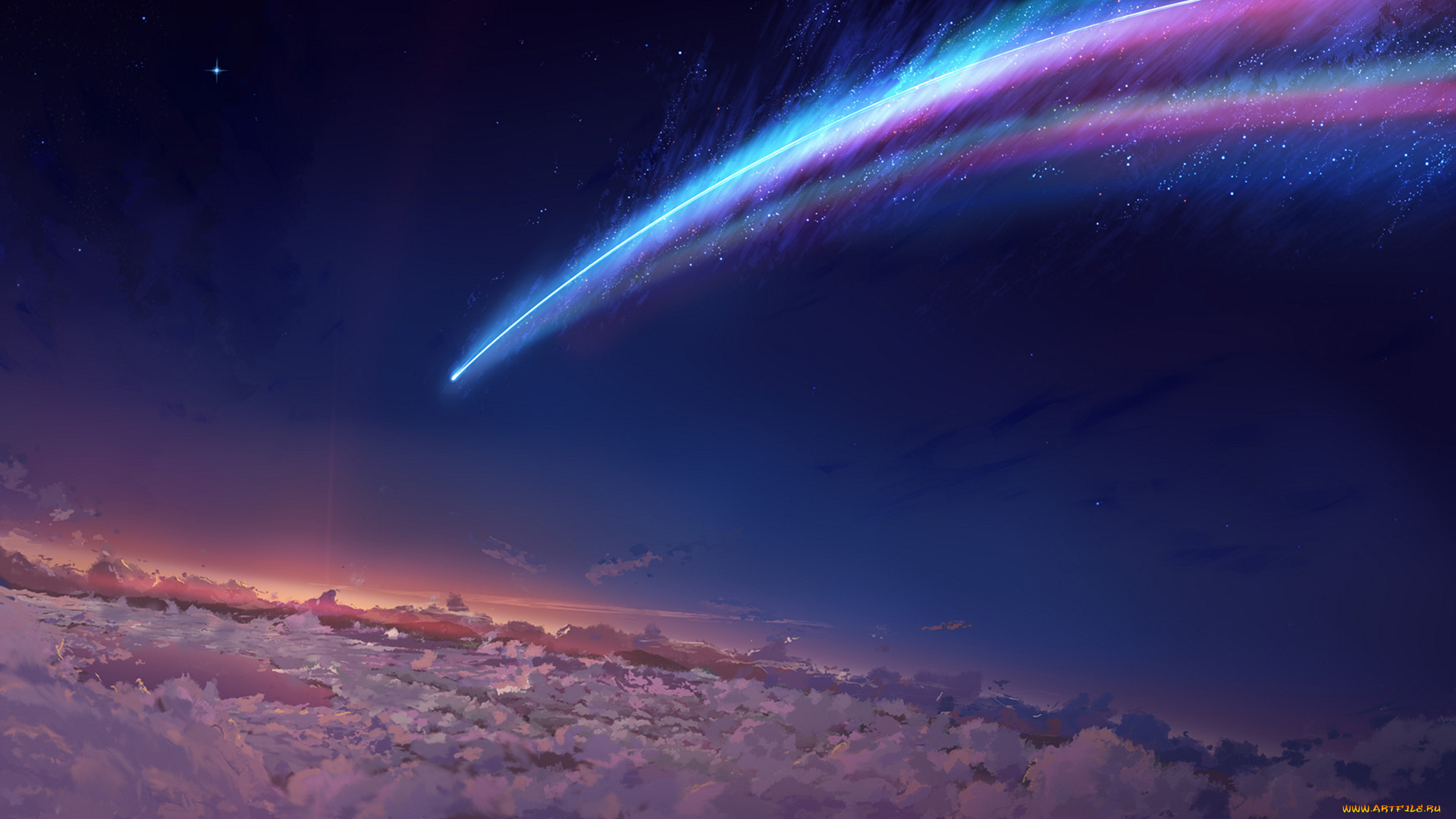 космос, кометы, метеориты, комета