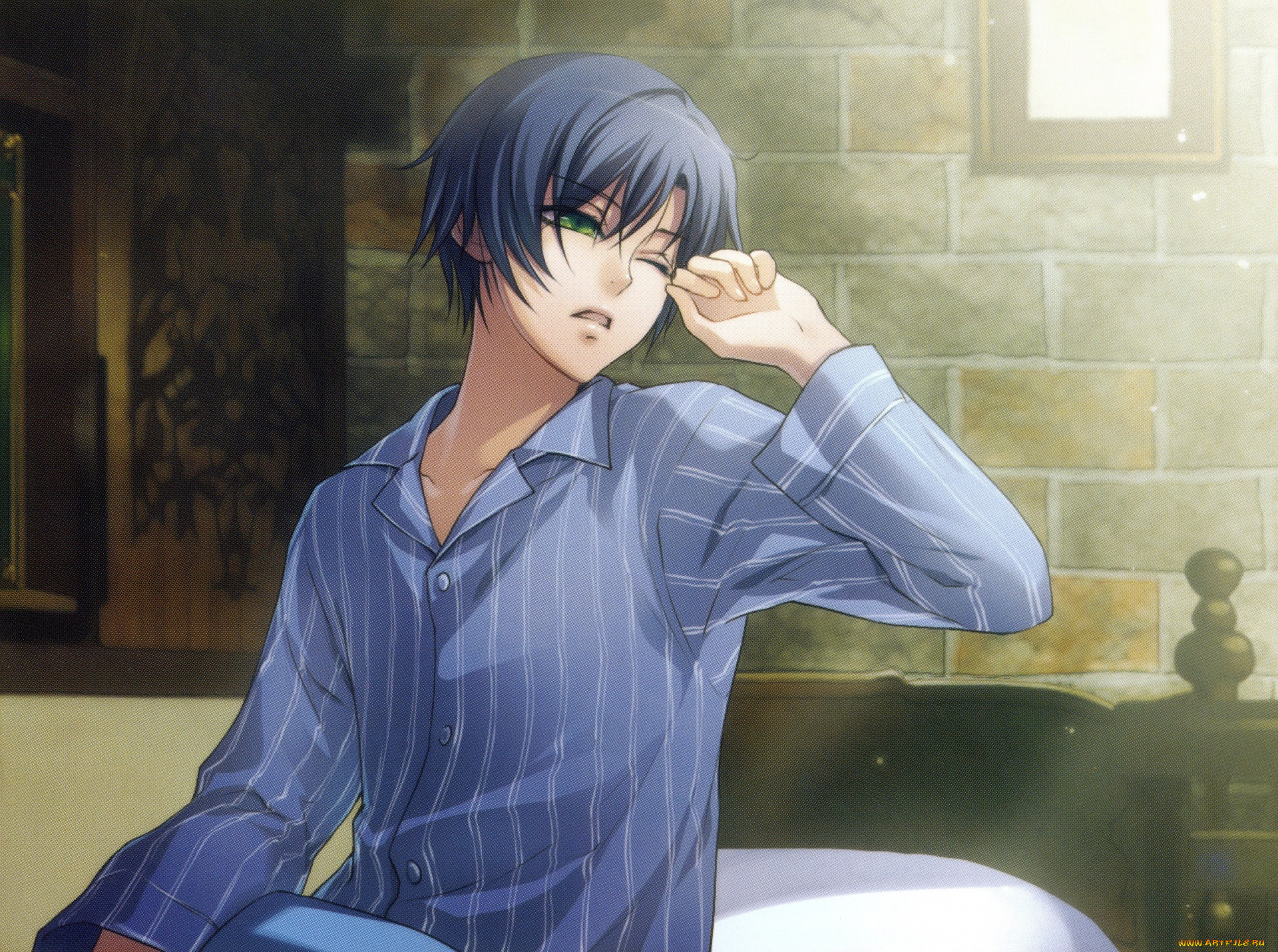 аниме, wand, of, fortune, парень