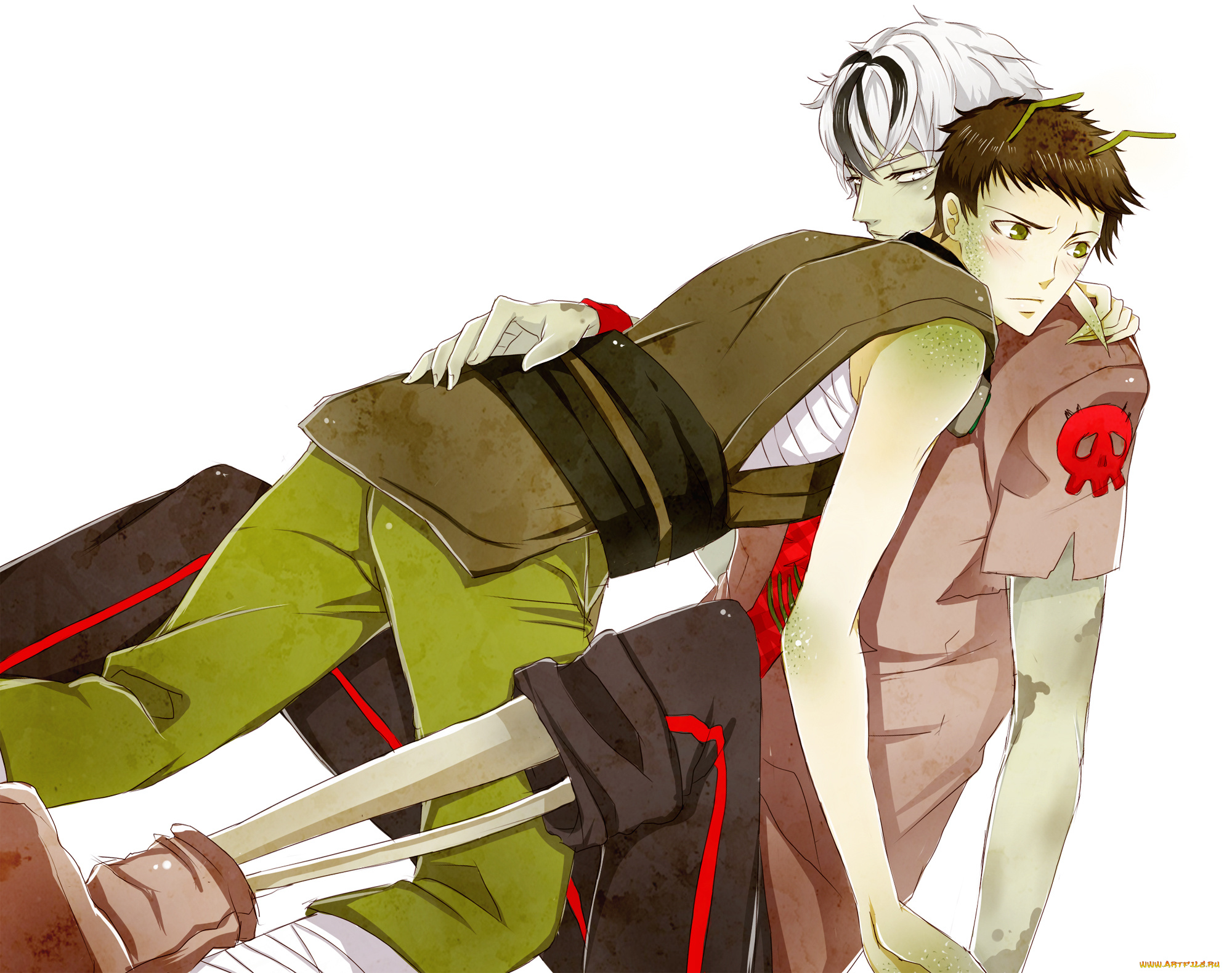 аниме, животные, , существа, парни