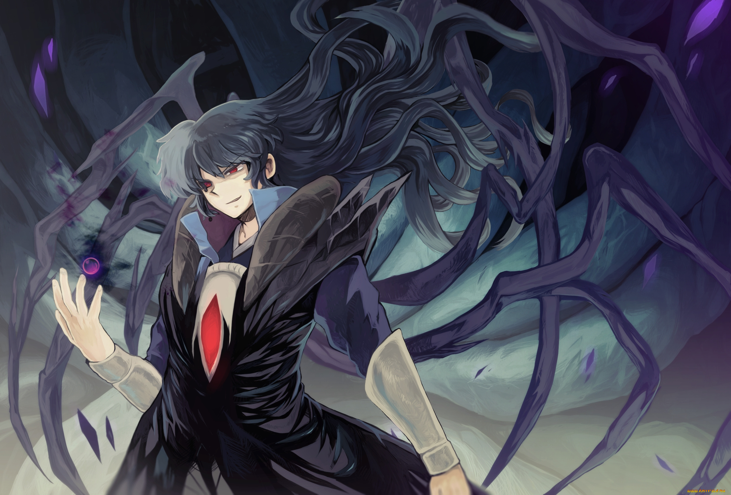 аниме, inuyasha, нараку