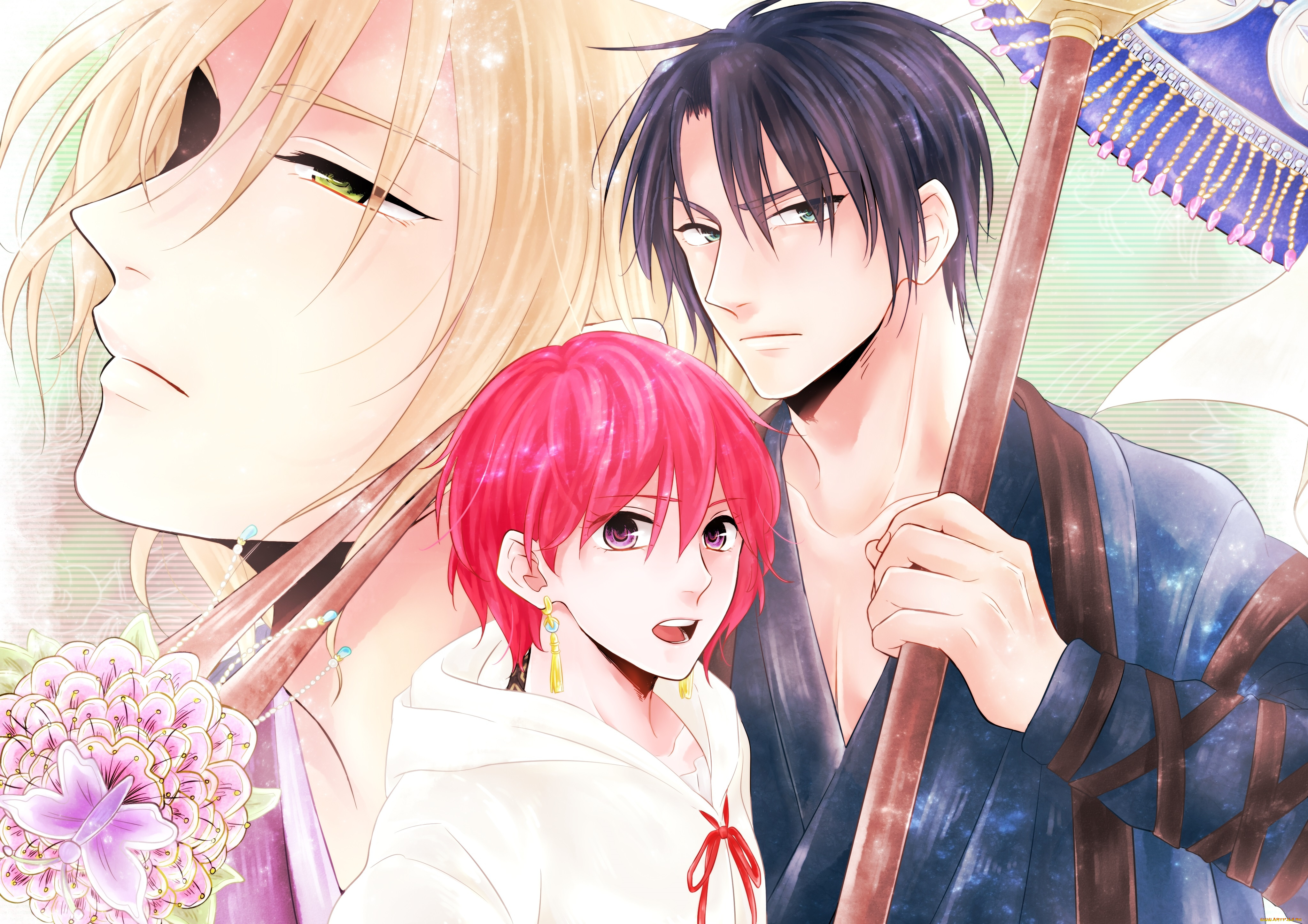 аниме, akatsuki, no, yona, су-вон, хак, йона